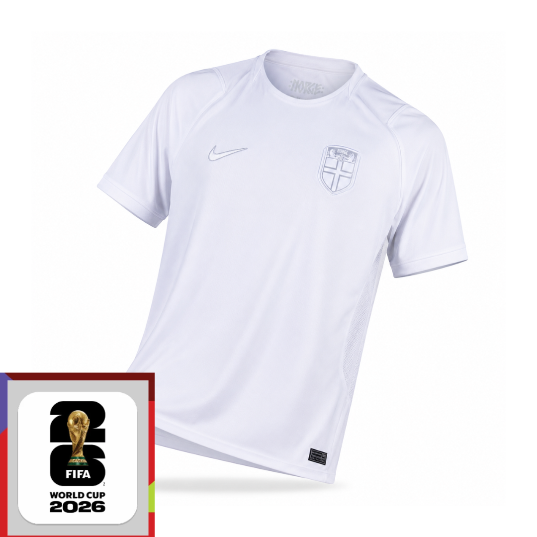 Norway Away Shirt – 2026 World Cup Patch