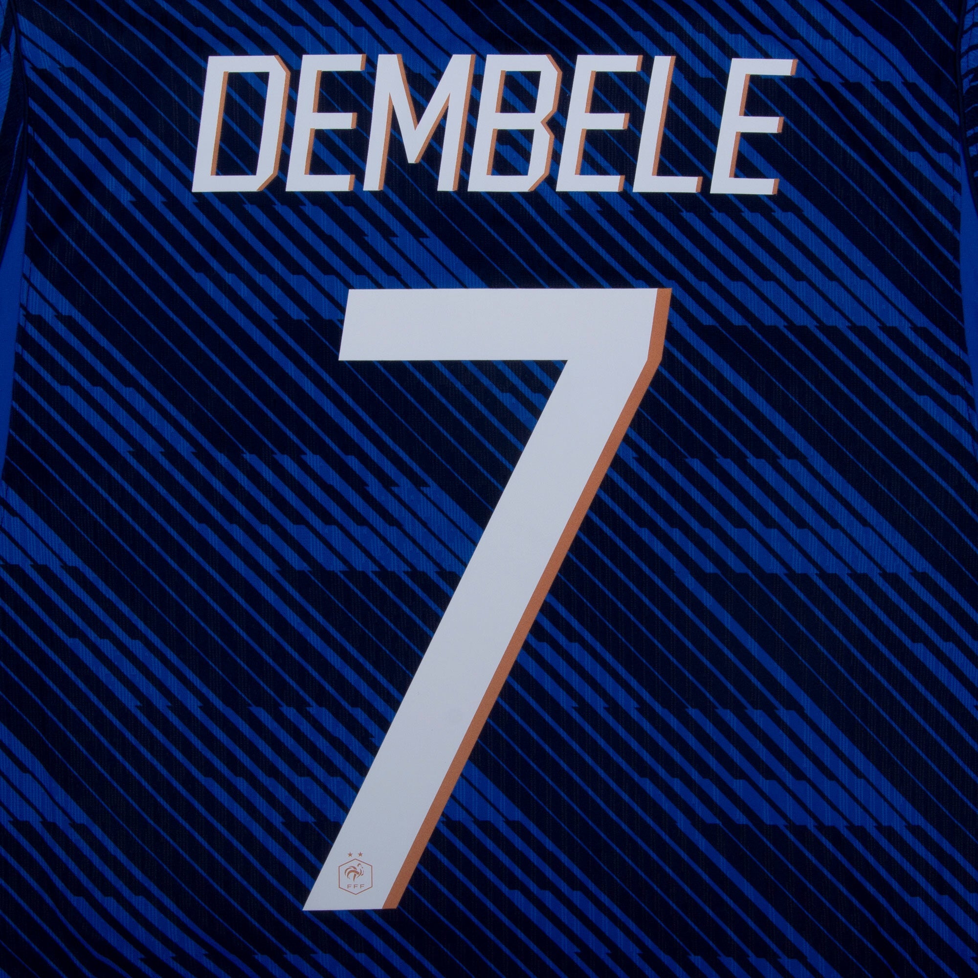 France Aero-Fit Match Home Dembele 7 Jersey 2026-2027 (Official Printing) (Player)