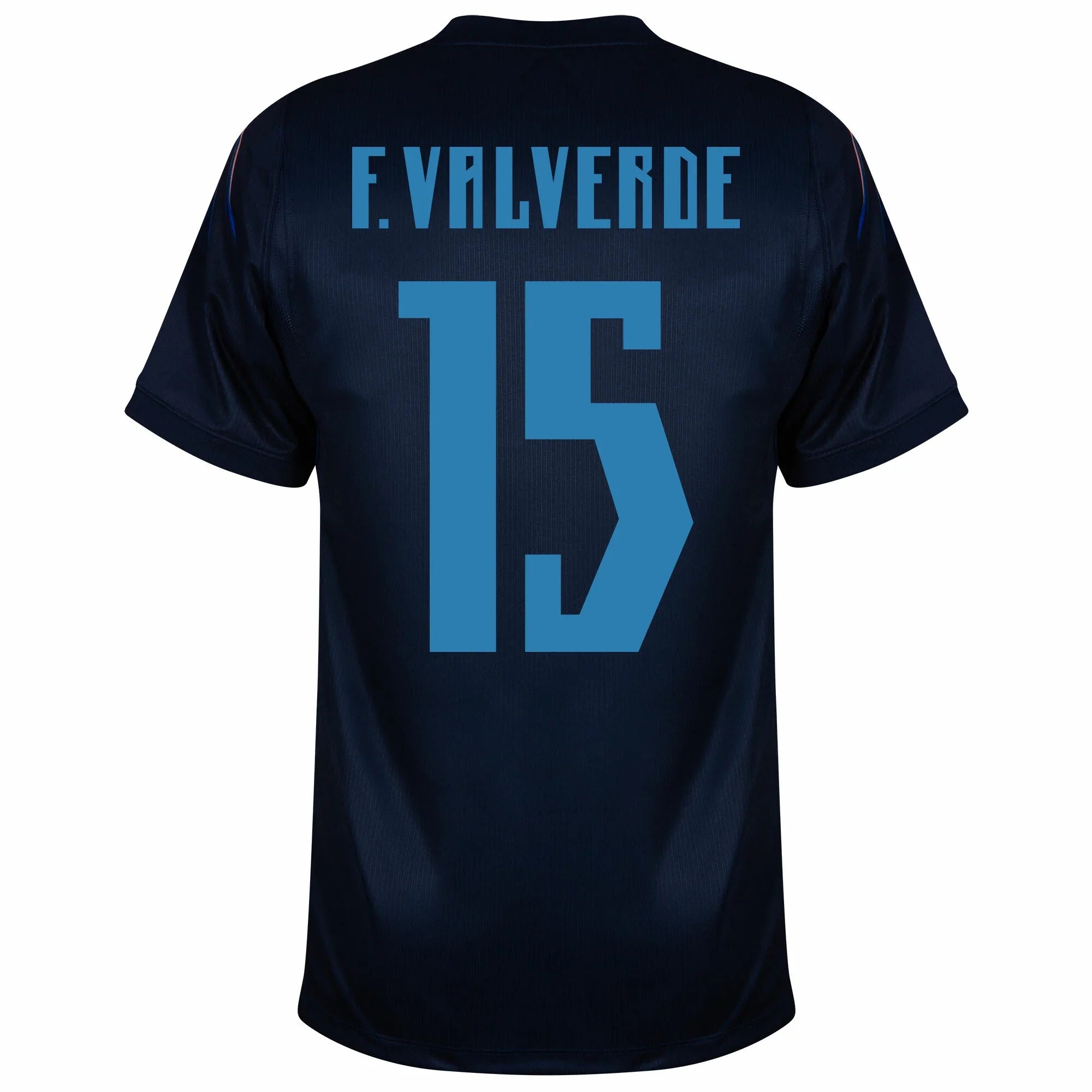 Uruguay Away F. Valverde 15 Jersey 2026-2027 (Fan Style Printing)