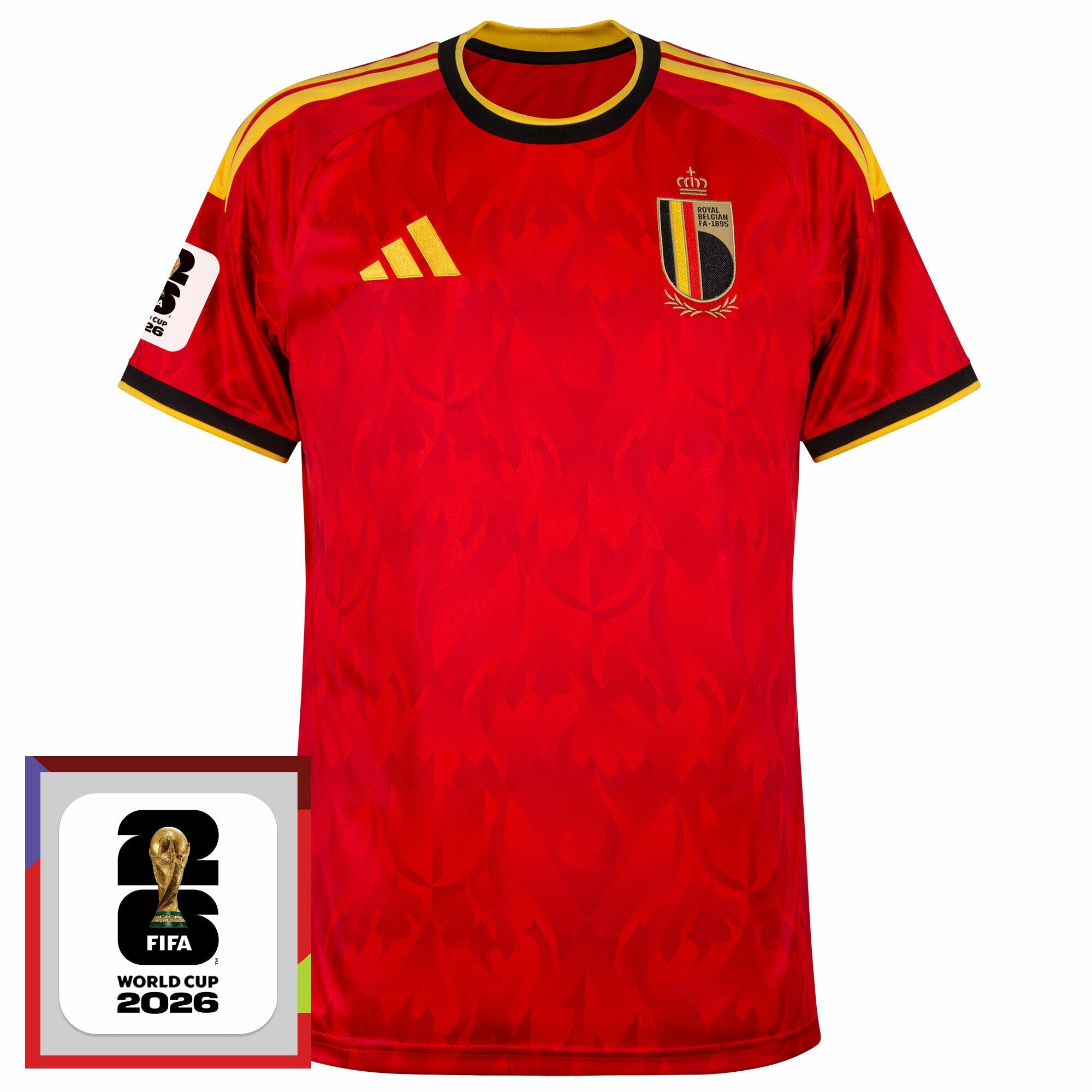 Belgium Home Jersey 2026-2027 incl. FIFA World Cup 2026 Patch (Fan)