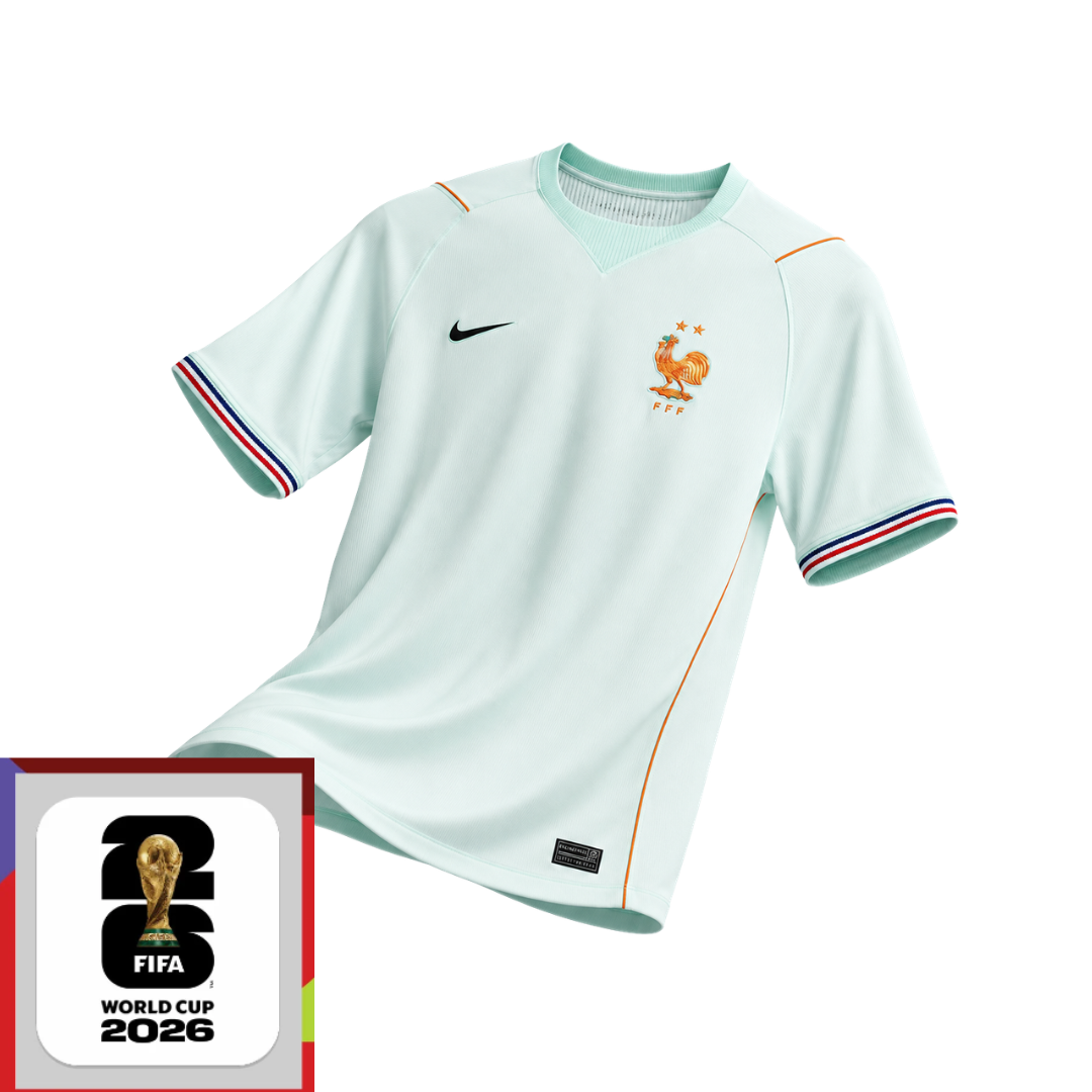 France Away Shirt with 2026 World Cup Patch