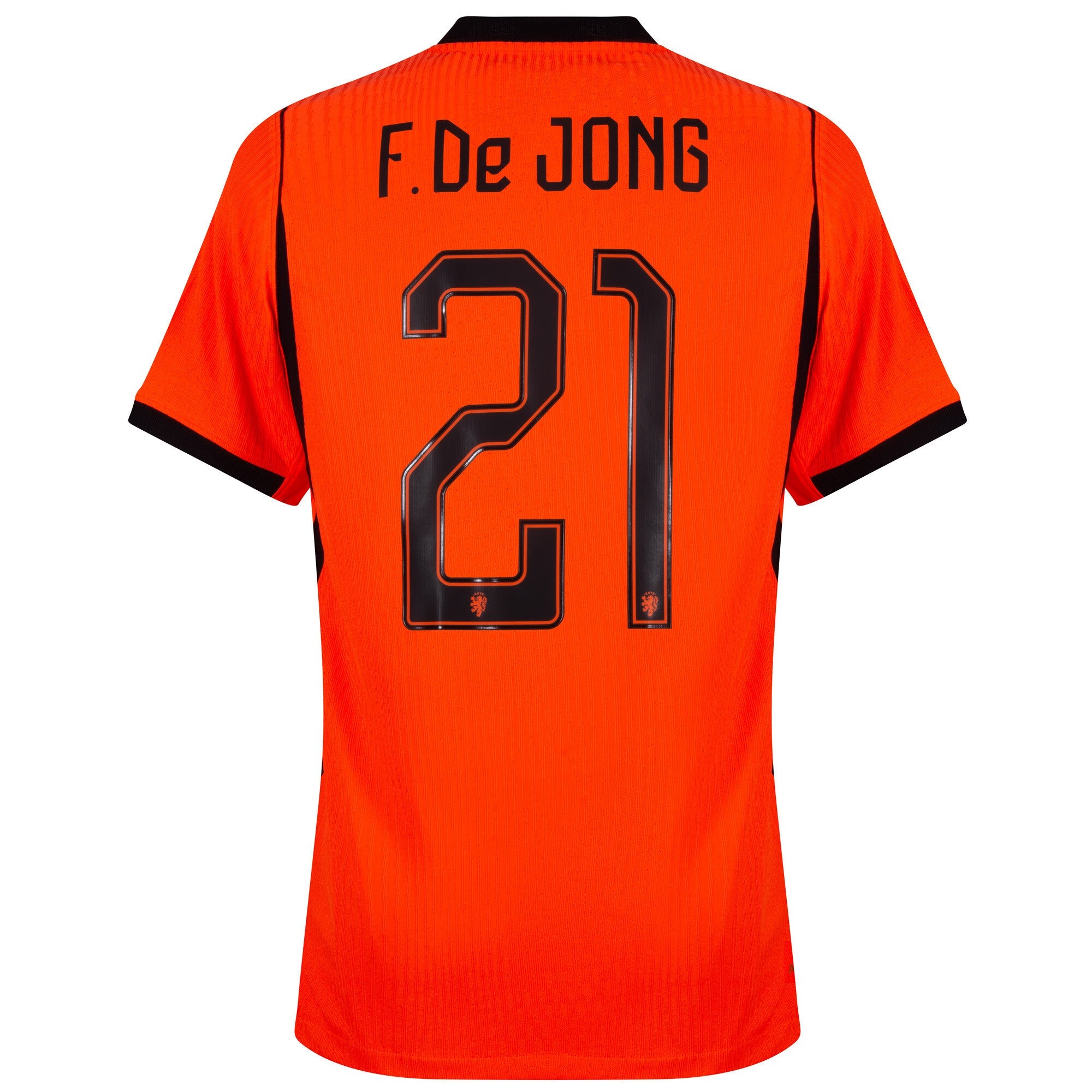 Netherlands Aero-Fit Match Home F De Jong 21 Jersey 2026-2027 (Official Printing) (Player)