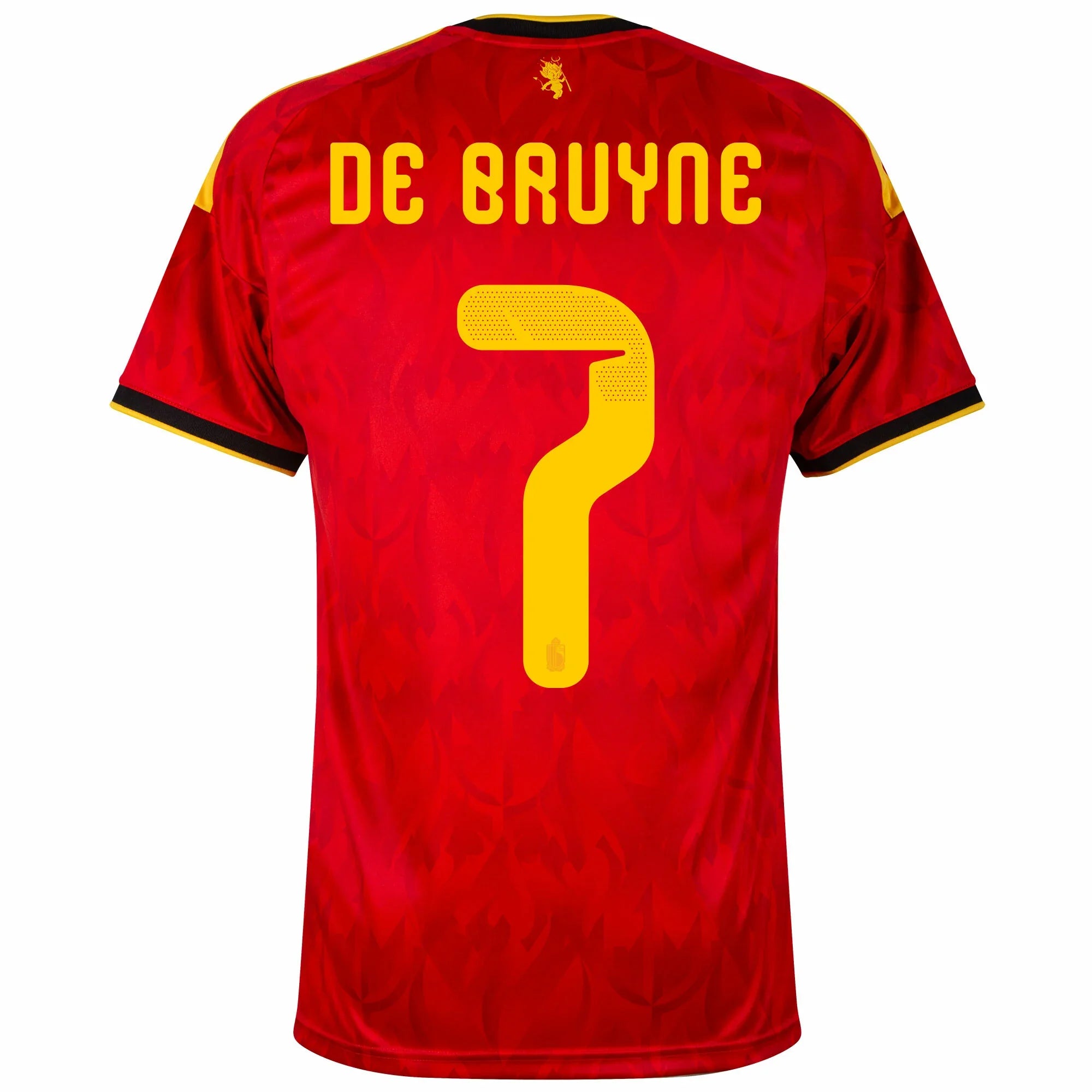 Belgium Home De Bruyne 7 Jersey 2026-2027 (Official Printing) (Fan)