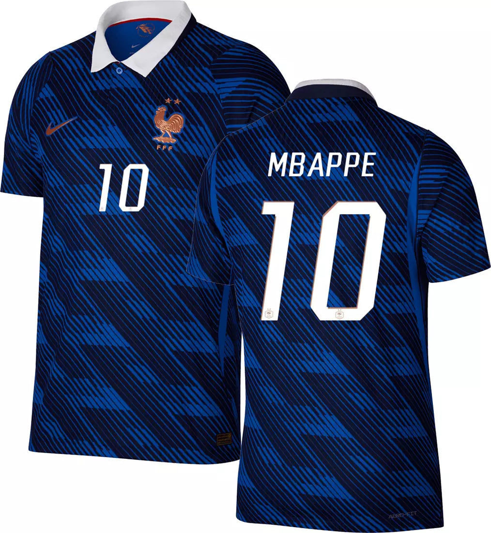 France Kylian Mbappé #10 2026 Fan Jersey - Home (Fan Version)
