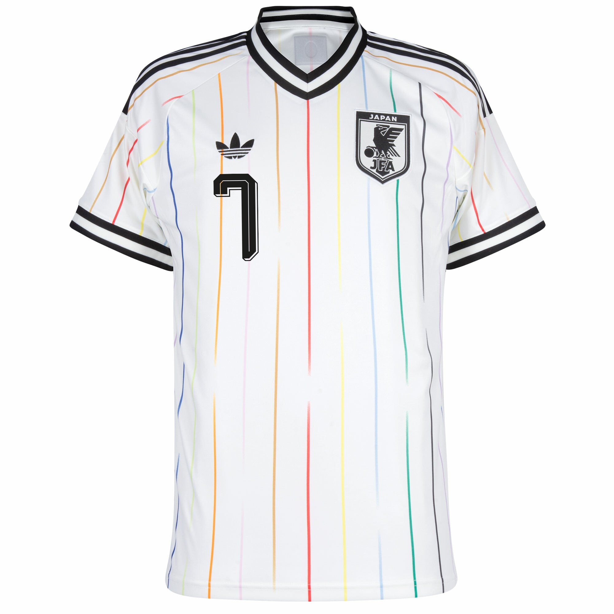 Japan Away Fan Jersey Mitoma 7 Shirt 2026-2027 (Official Printing) (Fan)