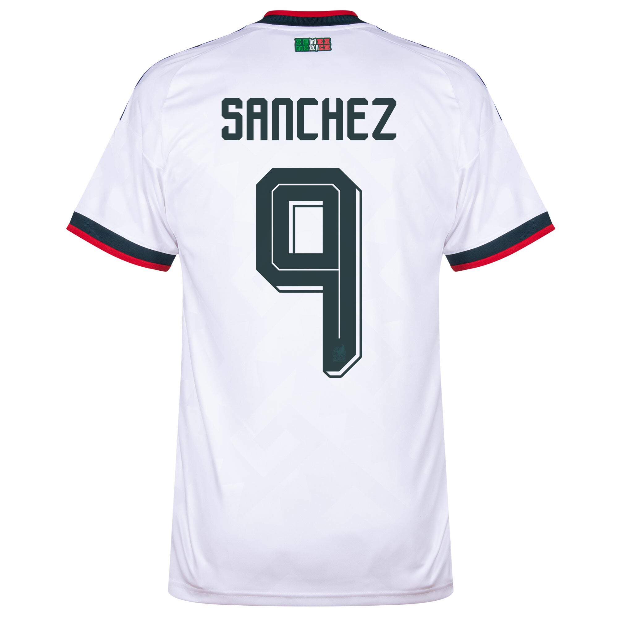 Mexico Away Fan Jersey Sanchez 9 Shirt 2026-2027 (Official Printing)