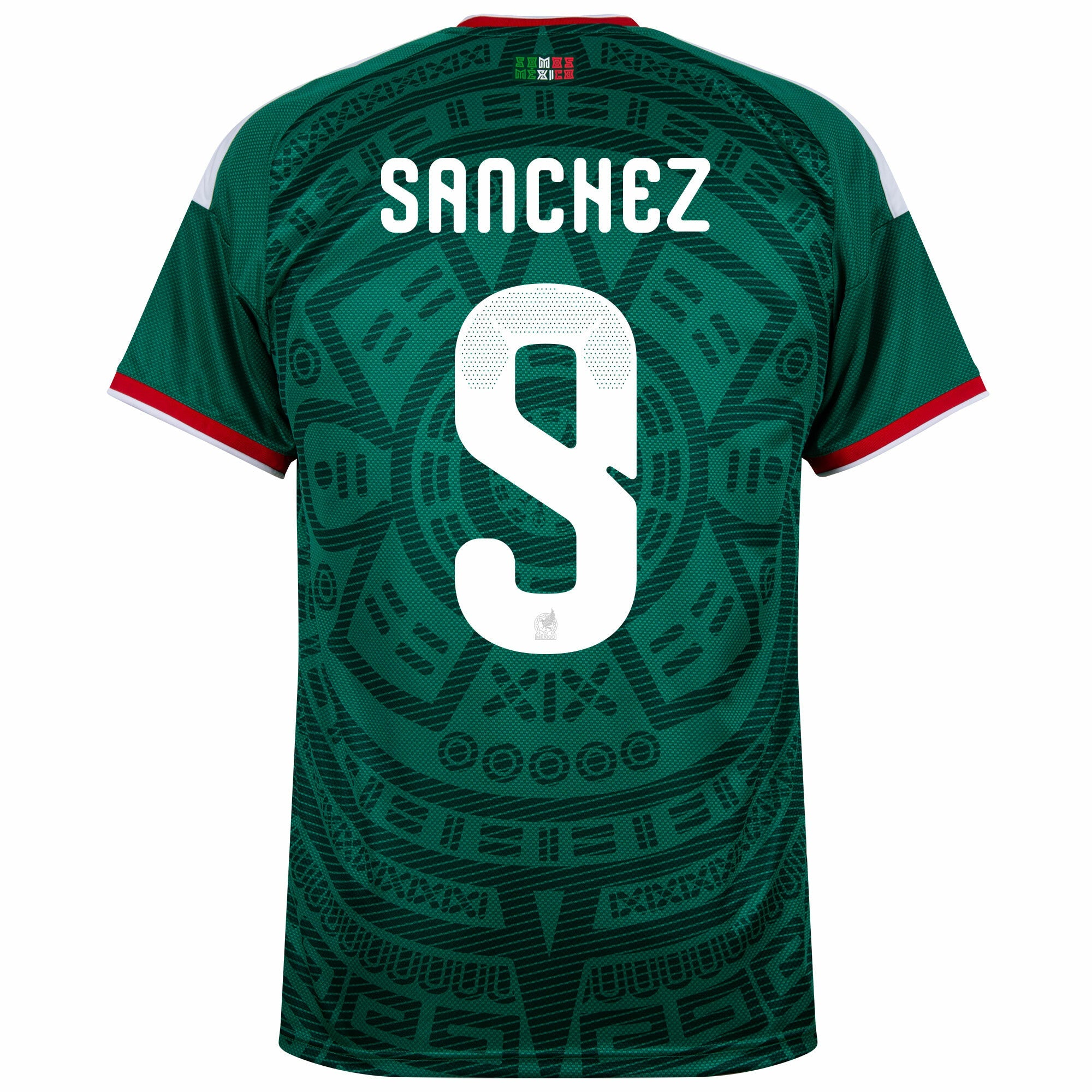 Mexico Home Sanchez 9 Jersey 2026-2027 (Official Printing)