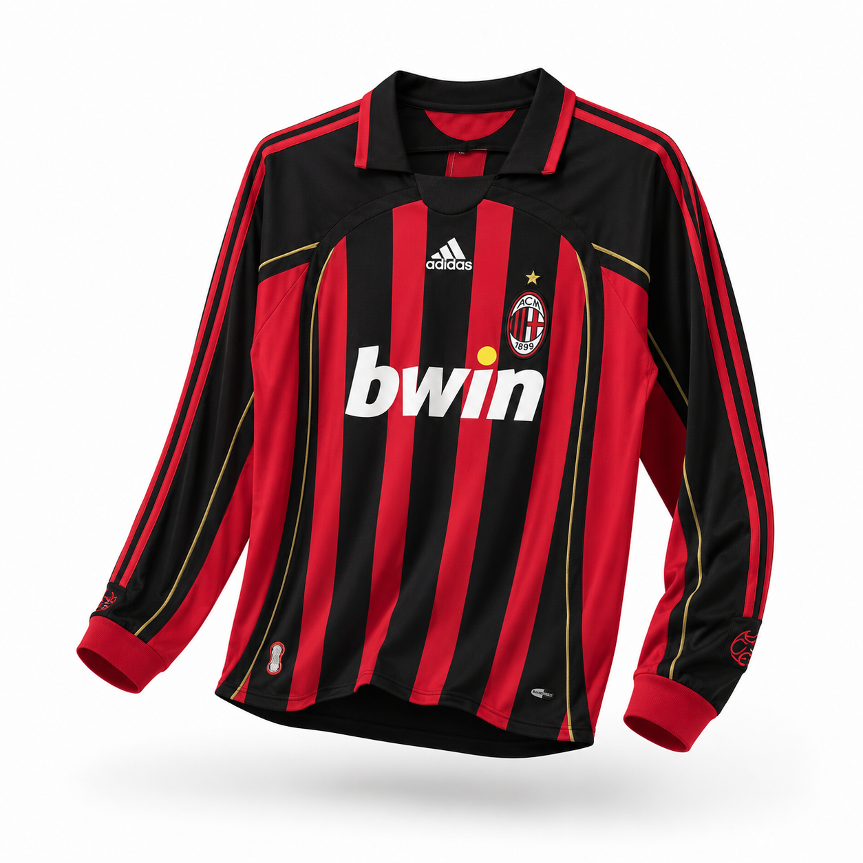 Milan 2006/2007 Home Retro Long Sleeve Shirt