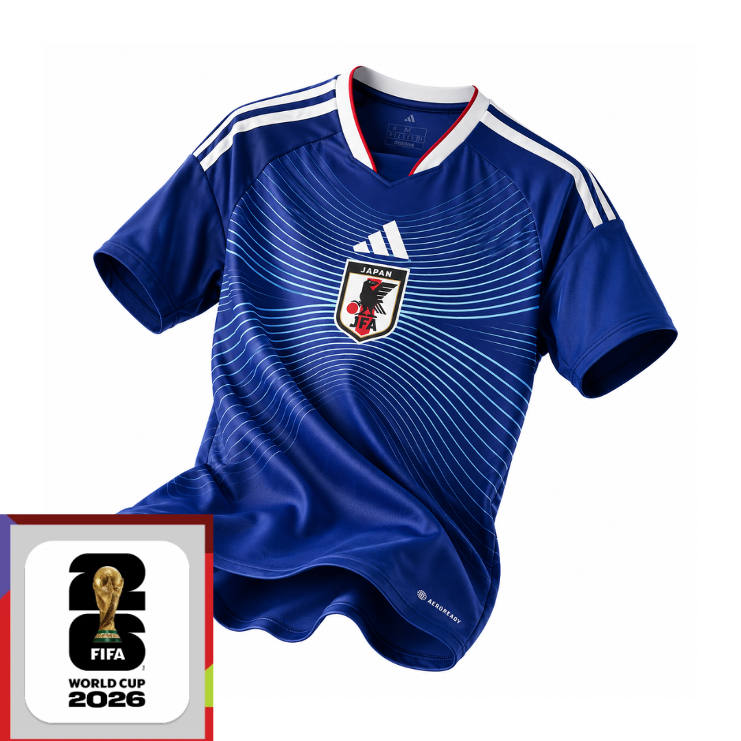 Japan Home Shirt – 2026 World Cup Patch