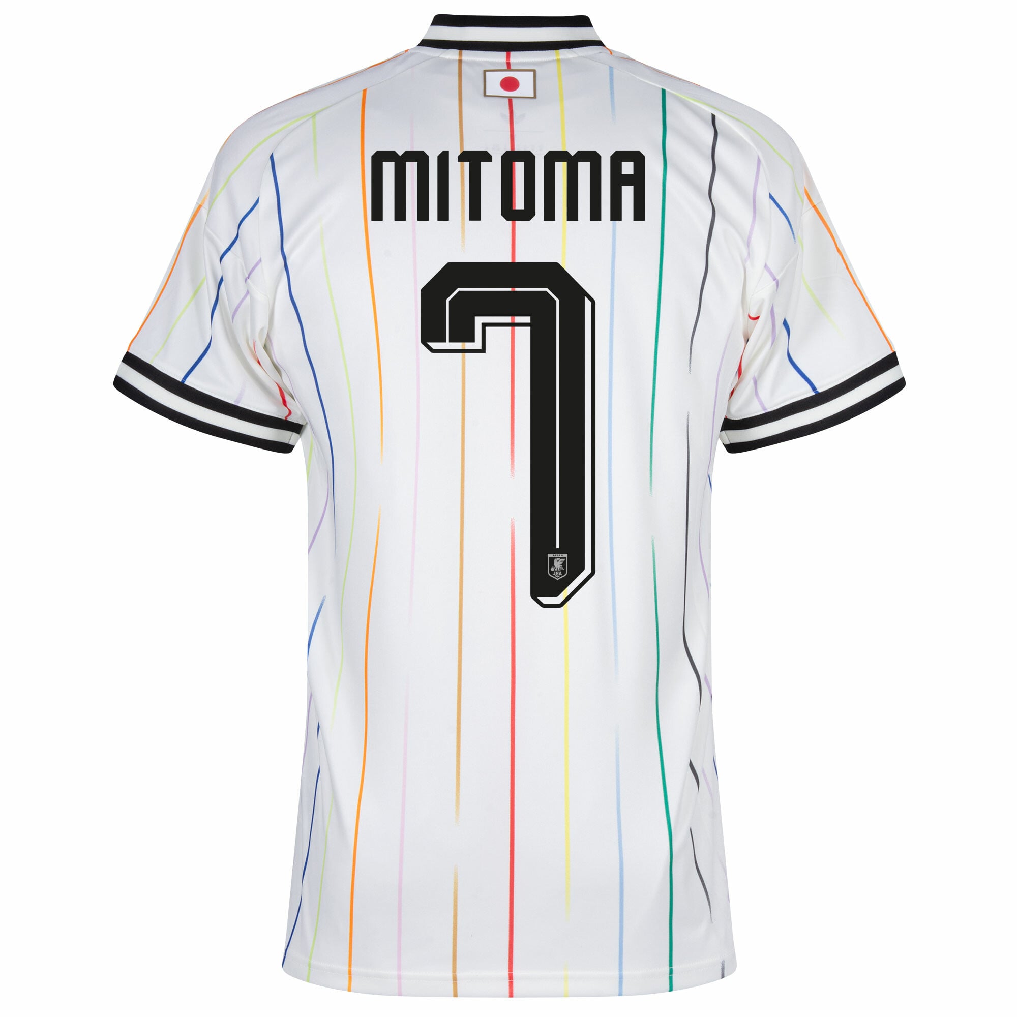 Japan Away Fan Jersey Mitoma 7 Shirt 2026-2027 (Official Printing) (Fan)