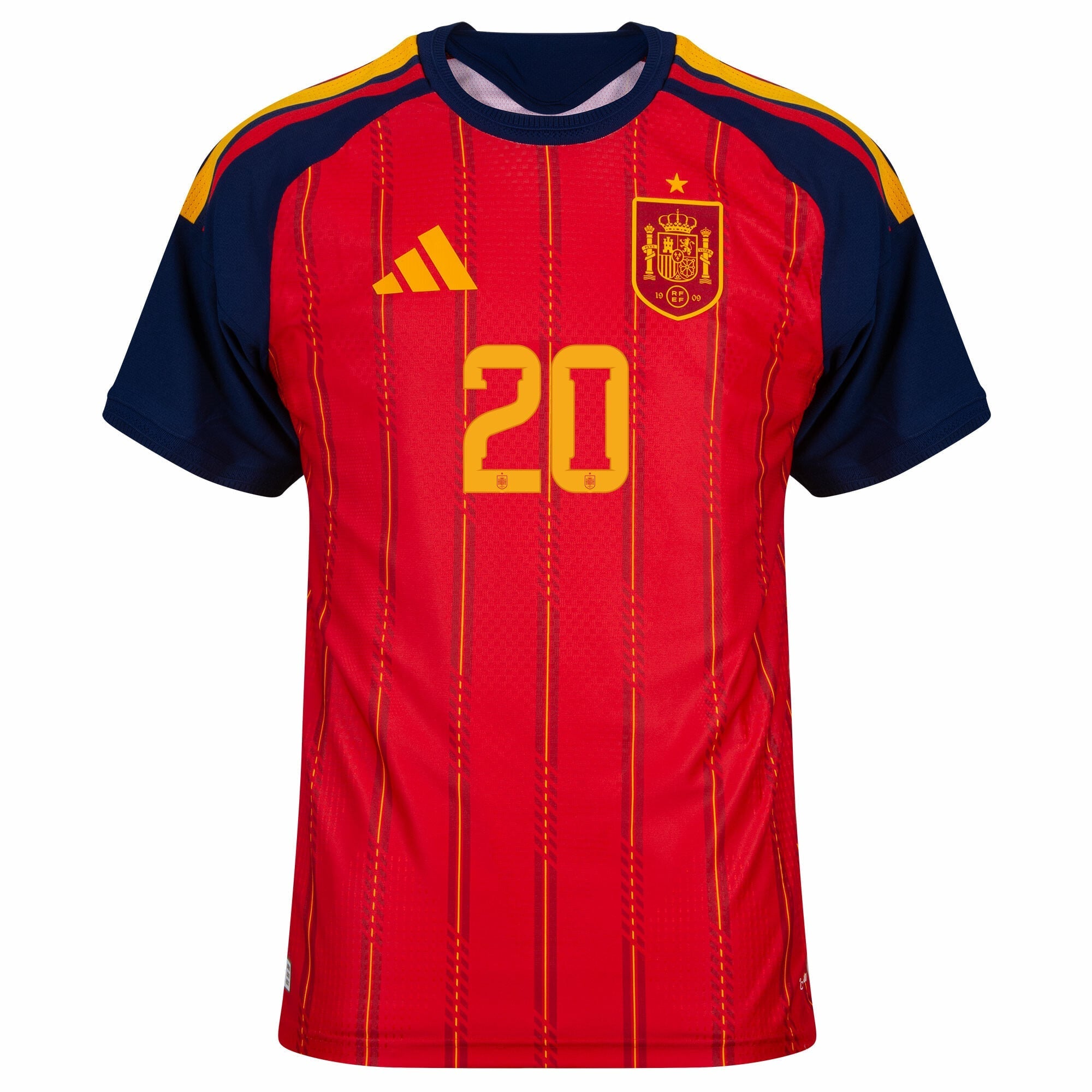 Spain Home Pedri 20 Fan Jersey Shirt 2026 World Cup