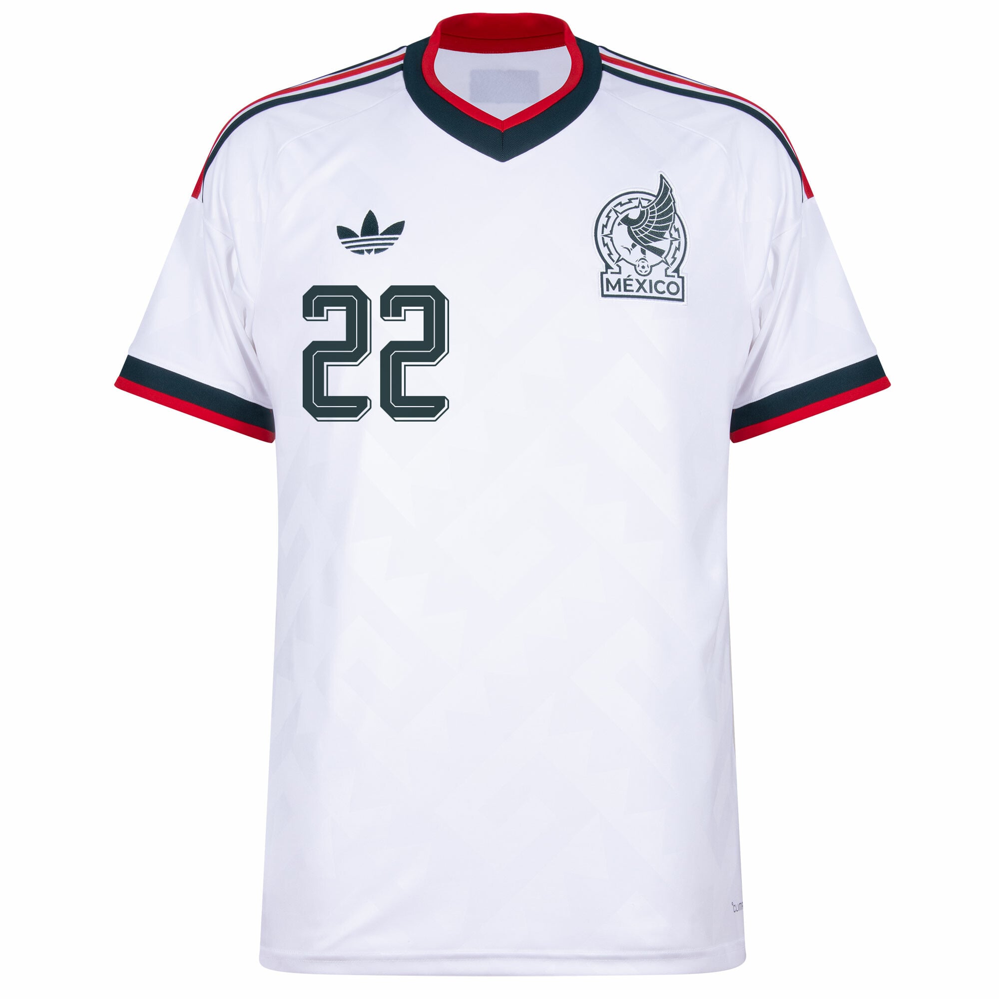 Mexico Away Fan Jersey H.Lozano 22 Shirt 2026-2027 (Official Printing) (Fan Version)