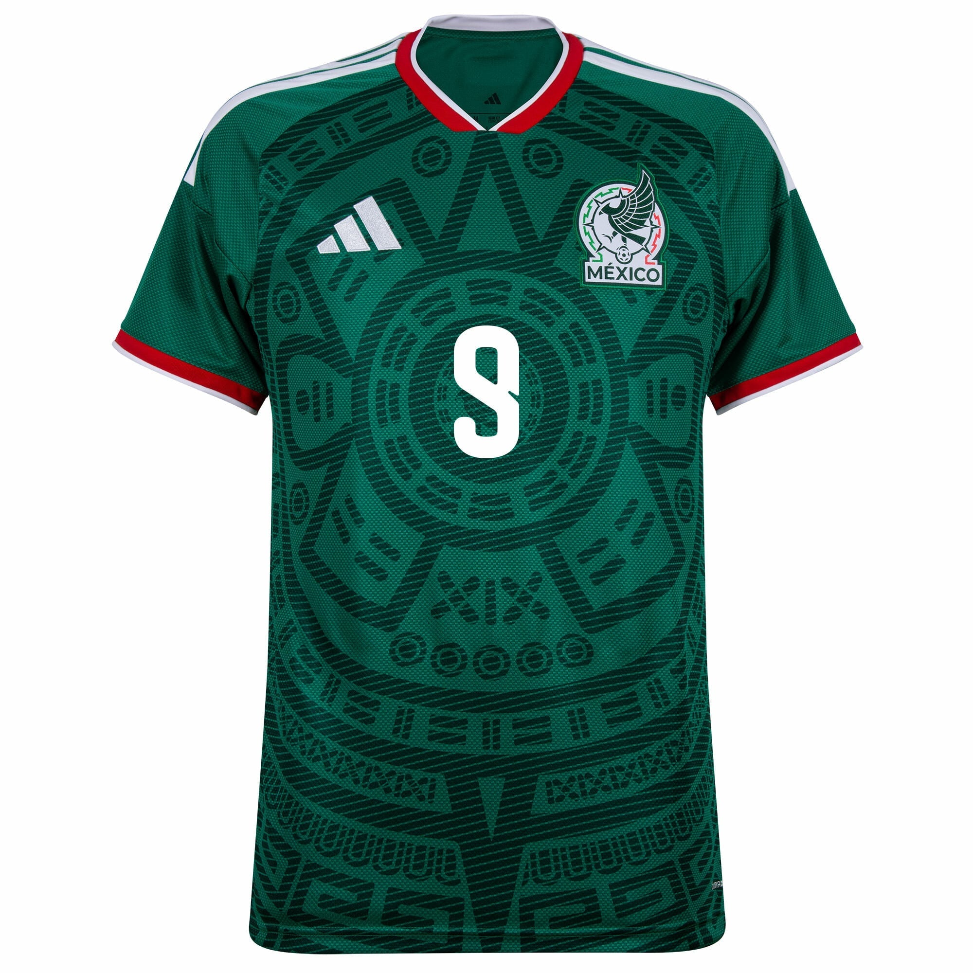 Mexico Home Fan Jersey Raúl 9 Shirt 2026-2027 (Official Printing) (Fan Version)