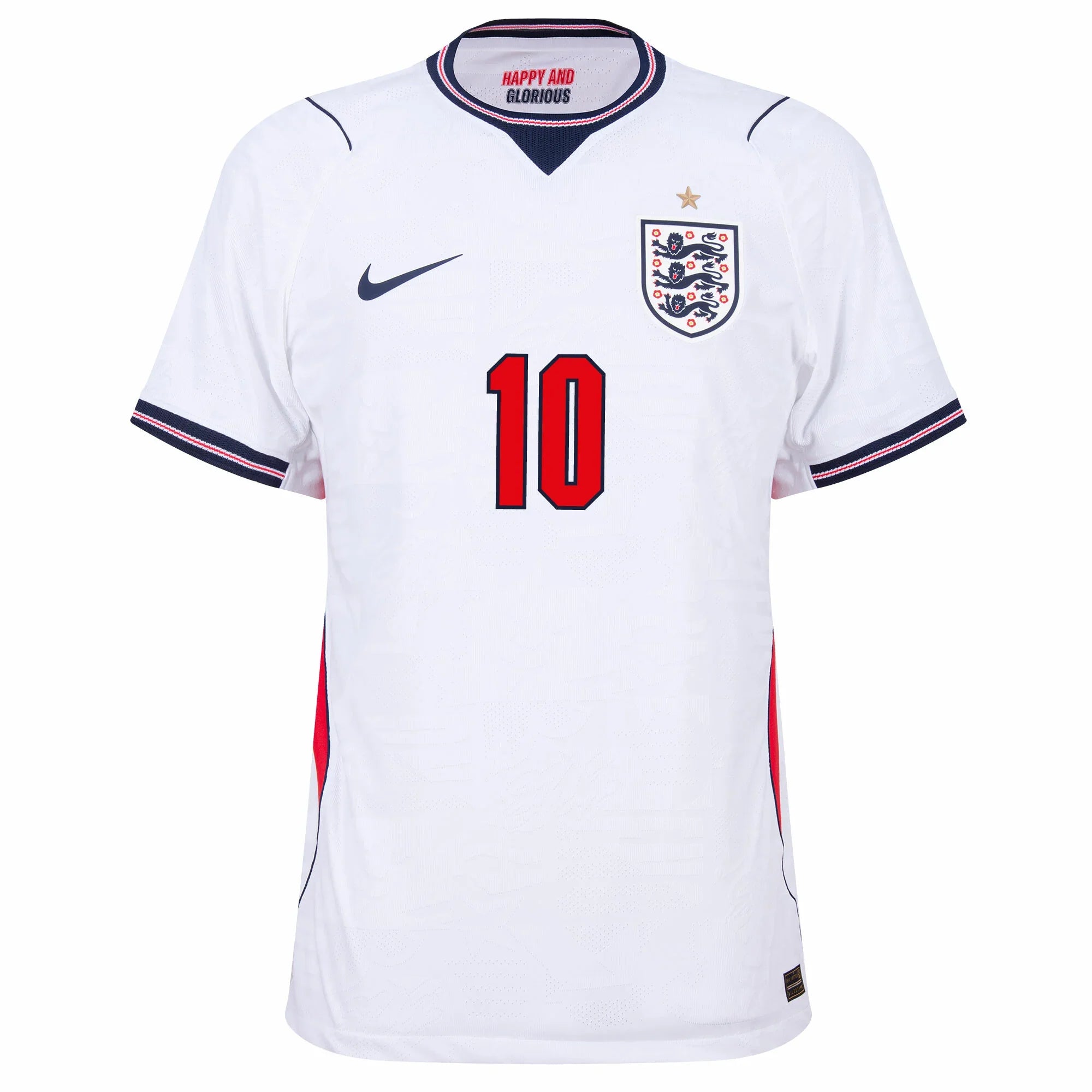 England Aero-Fit Match Home Bellingham 10 Jersey 2026-2027 (Official Printing) (Fan)