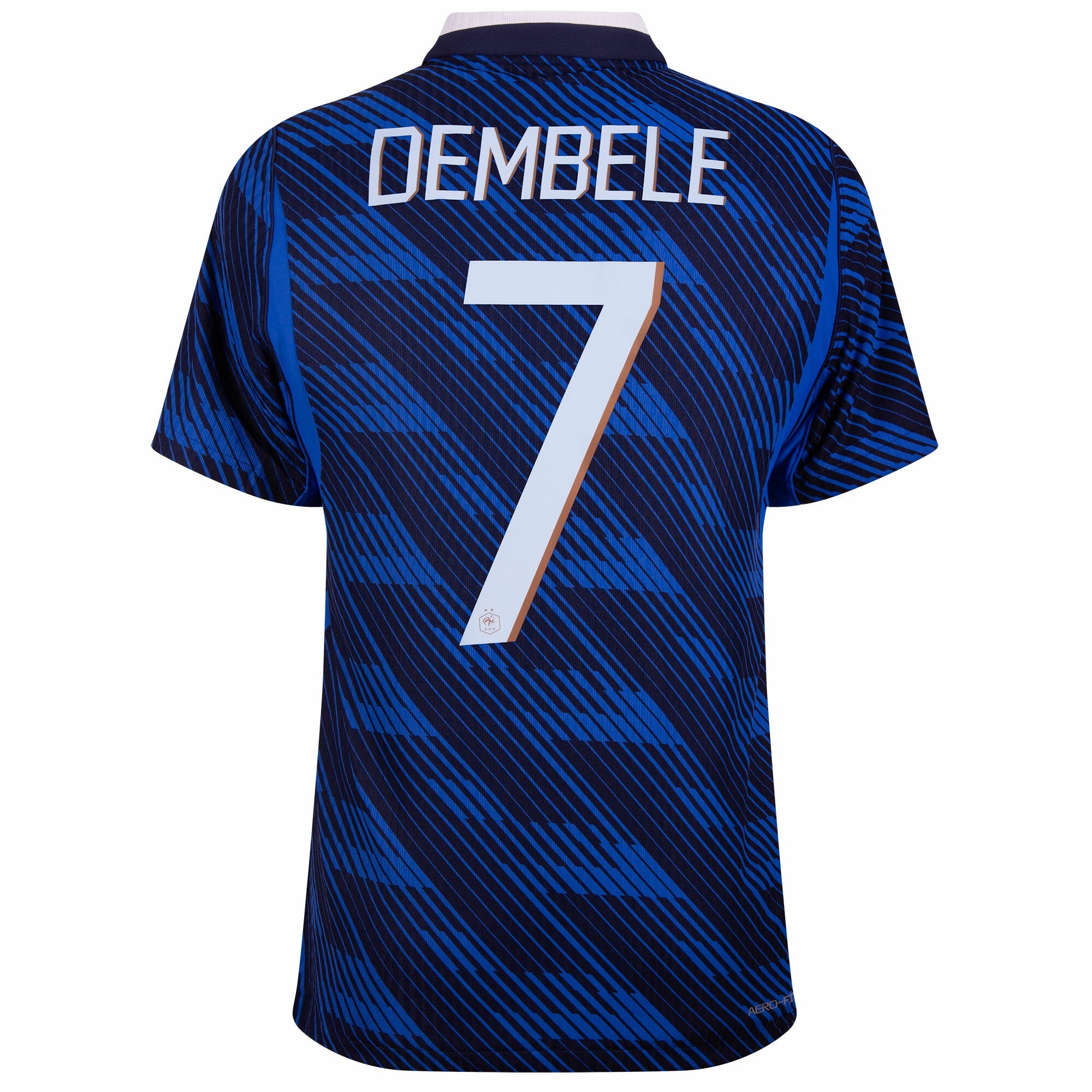 France Aero-Fit Match Home Dembele 7 Jersey 2026-2027 (Official Printing) (Player)