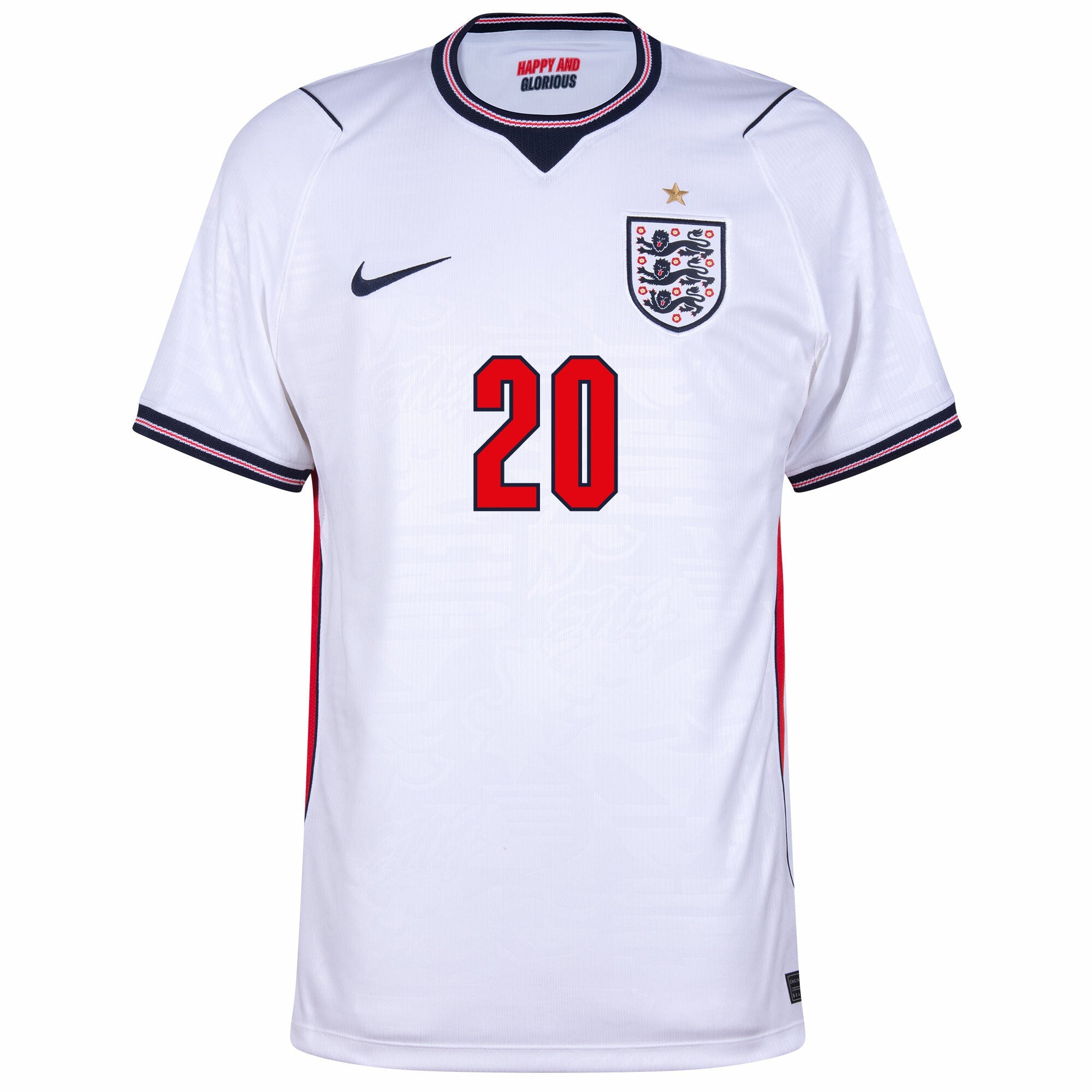 England Home Palmer 20 Jersey 2026-2027 (Official Printing) (Player)