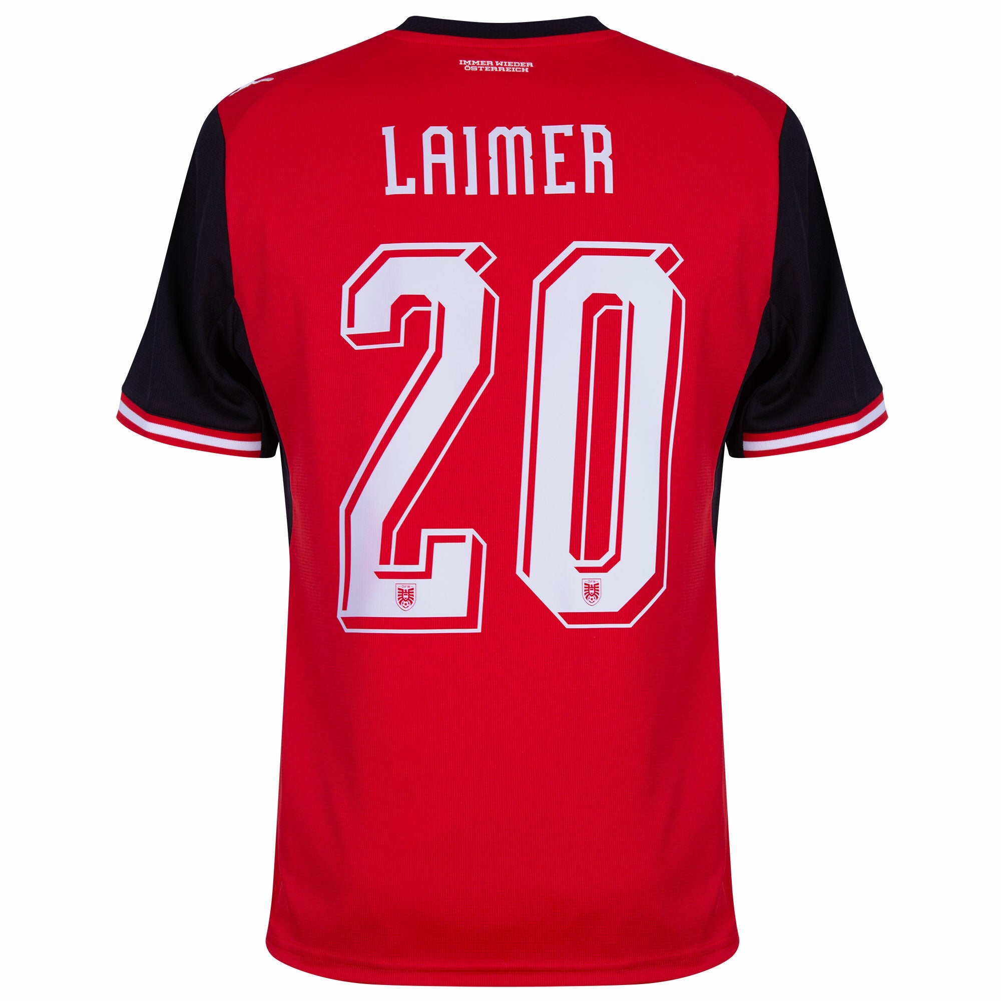 Austria Home Laimer 20 Jersey 2026-2027 (Official Printing) (Fan)