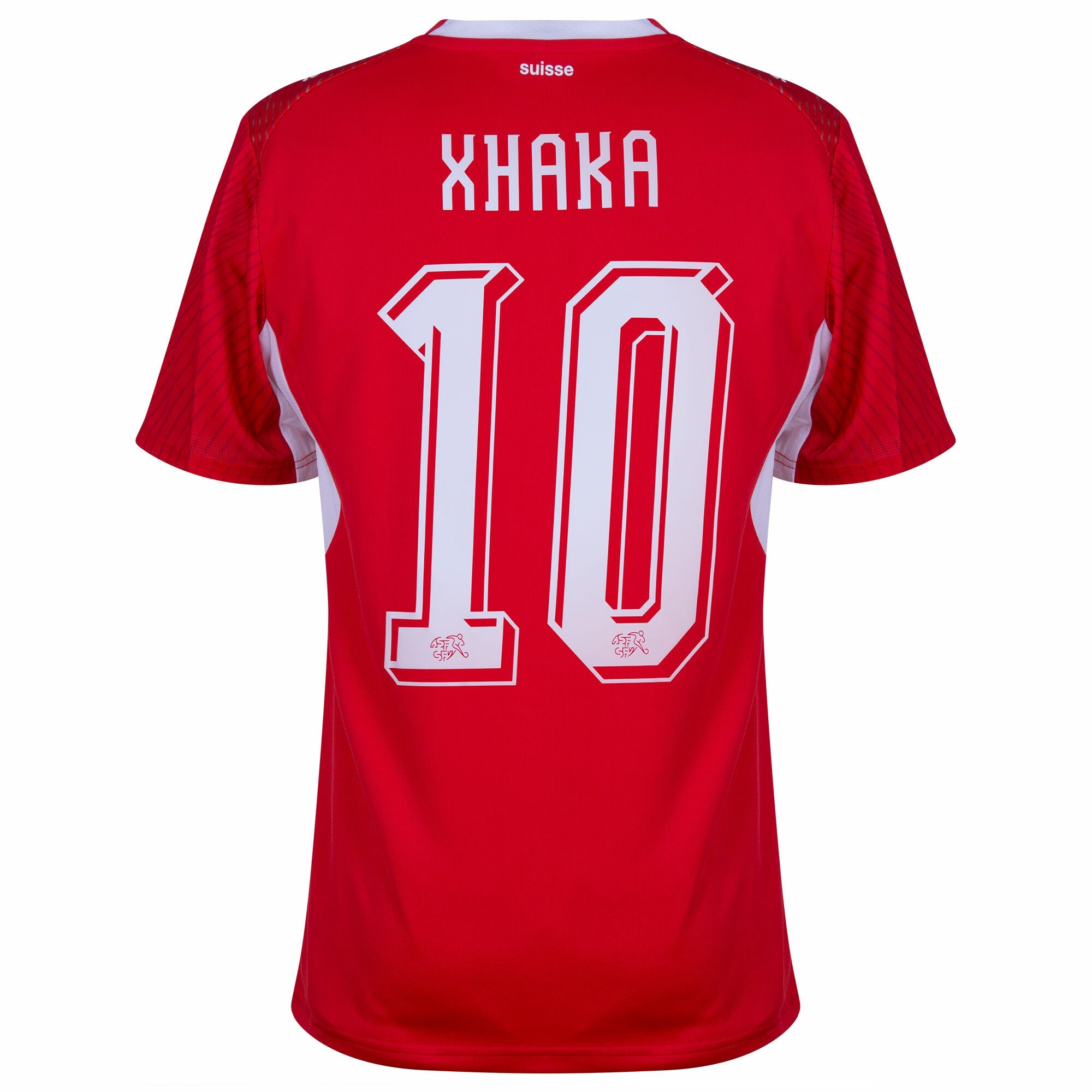 Switzerland Home Xhaka 10 Jersey 2026-2027 (Official Printing)