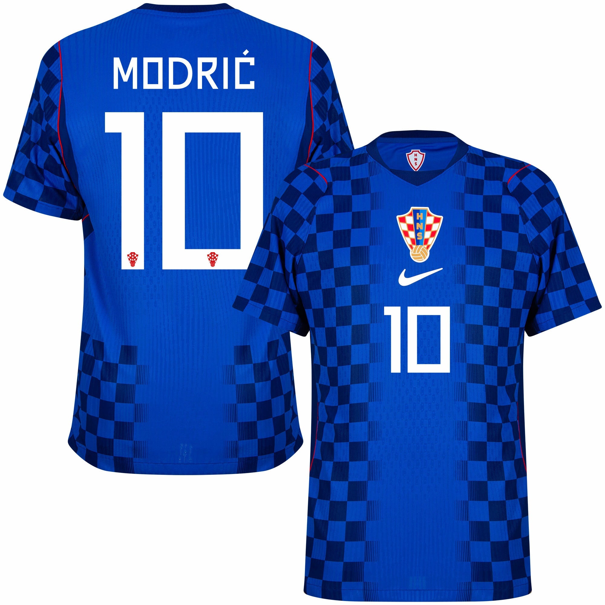 Croatia Aero-Fit Match Away Modrić 10 Jersey 2026 (Official Printing) (Player)