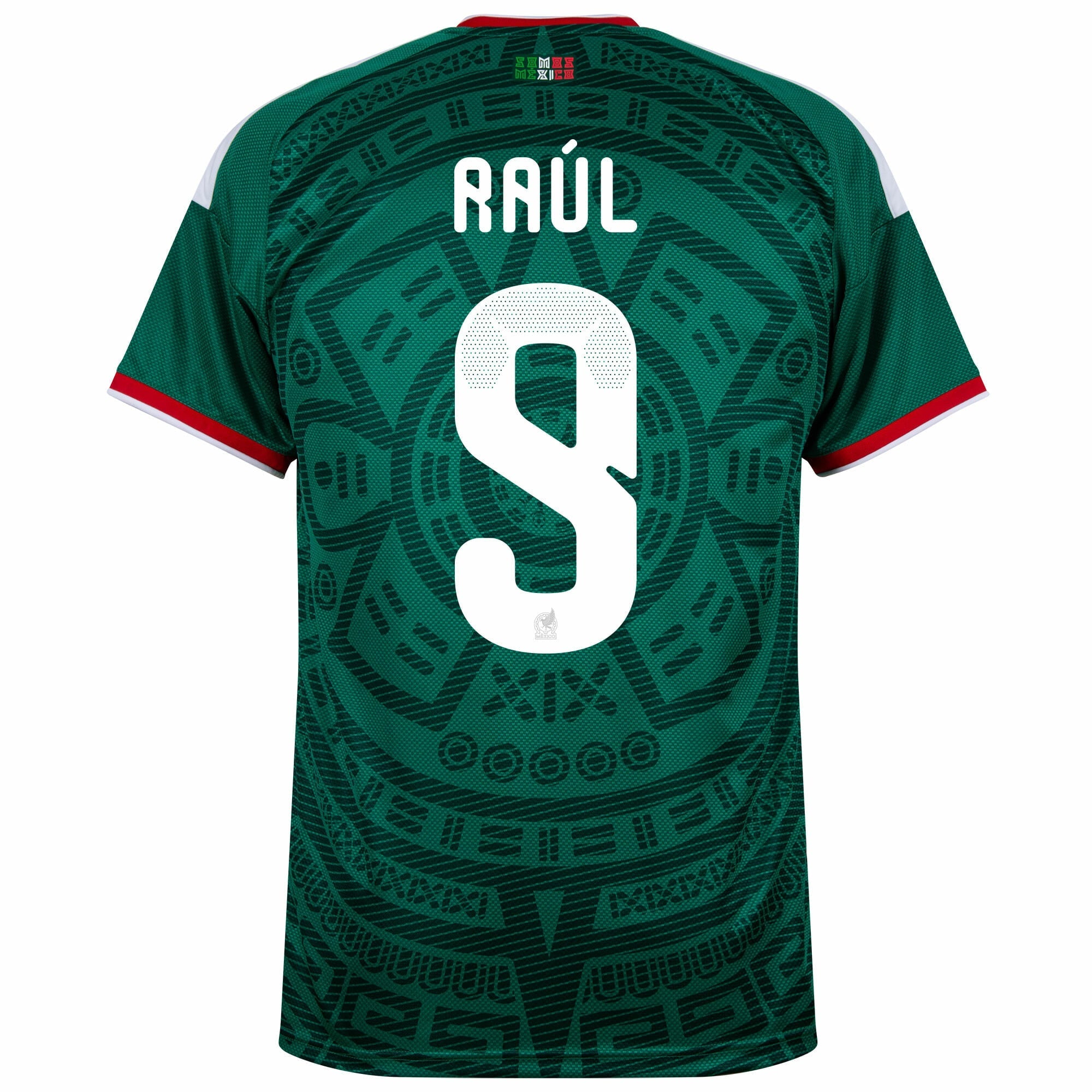 Mexico Home Fan Jersey Raúl 9 Shirt 2026-2027 (Official Printing) (Fan Version)