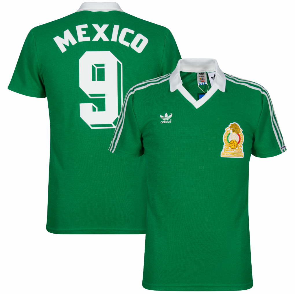 Mexico Home No.9 Jersey 1986 (Reissue)