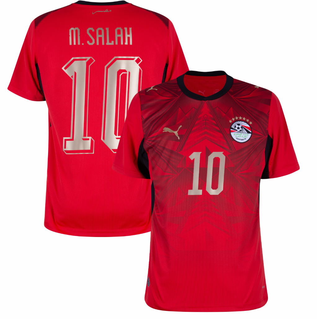Egypt Home M.Salah 10 Jersey 2026-2027 (Official Printing) (Fan)