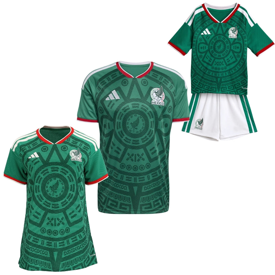 Mexico Home Fan Jersey Shirt 2026 World Cup – Family Kit