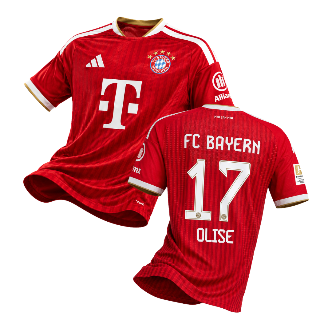 Olise #17 FC Bayern München Home 26/27 Jersey (Player Version)