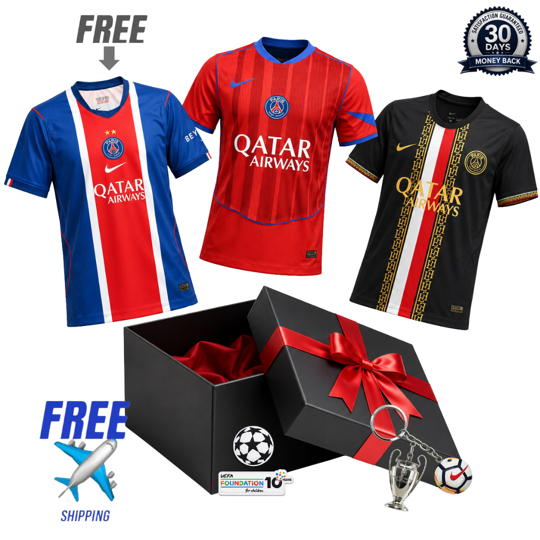 Paris 2026/27 3-Shirt Kit (Player Version)