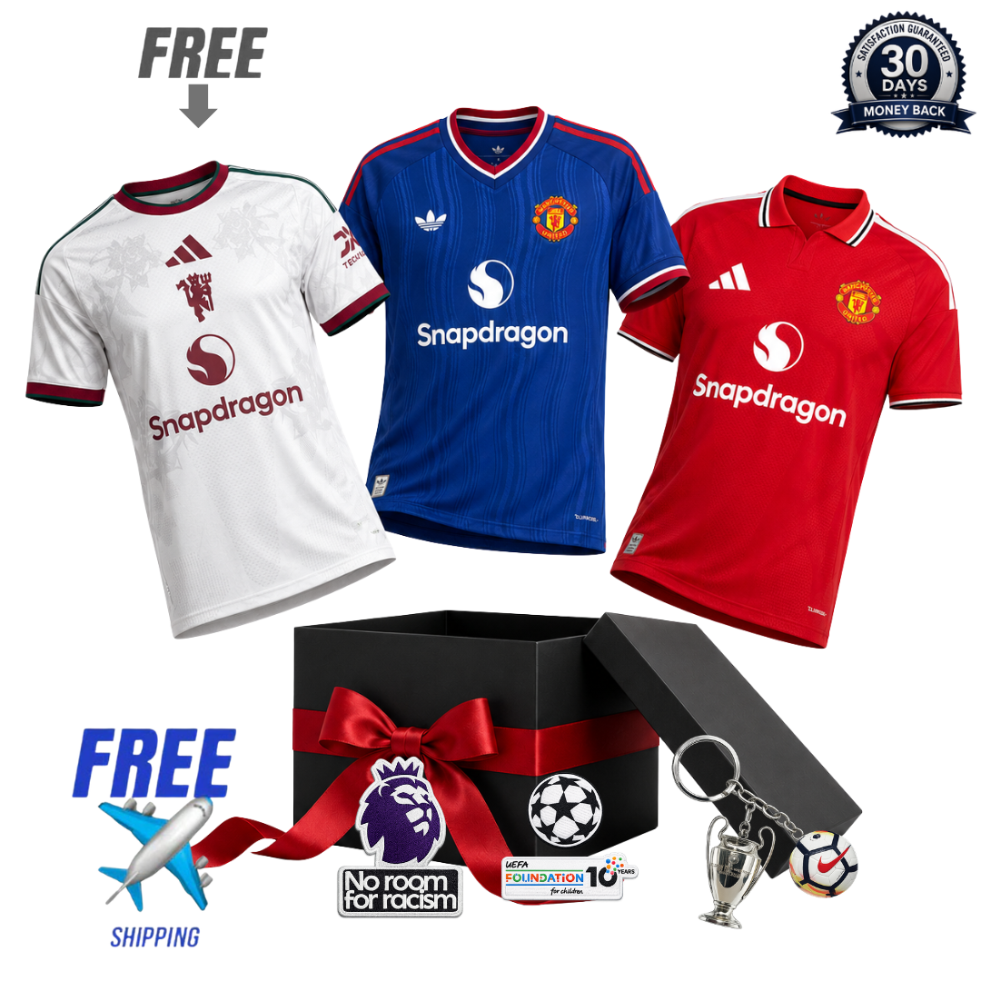 M United 2026/27 3-Shirt Kit (Player Version)