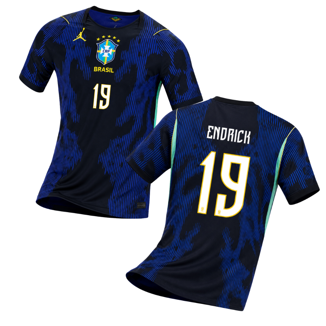 Brazil  Endrick 19 Jersey II 2026-2027 (Fan Version)