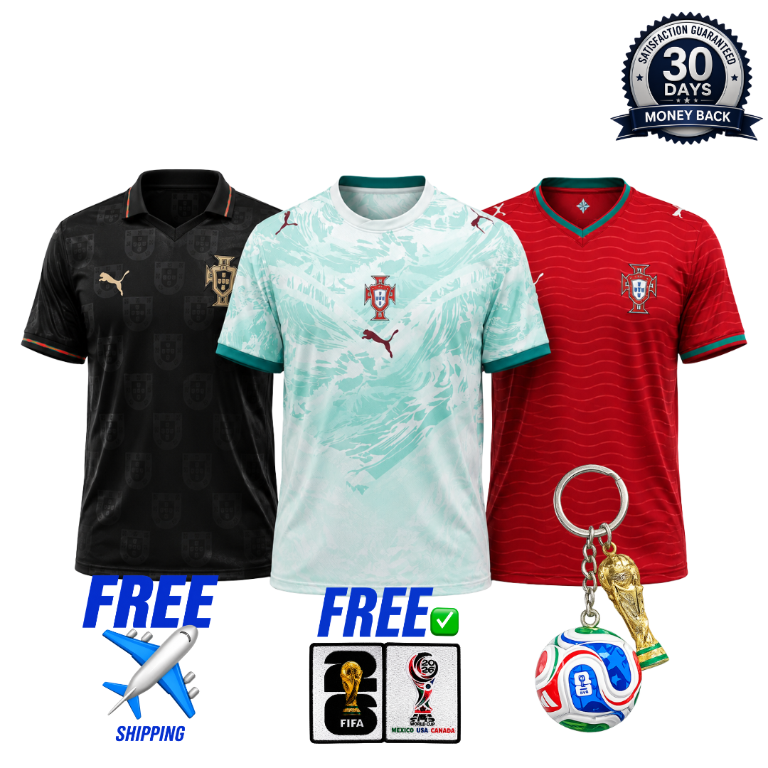 Portugal 2026 World Cup 3-Shirt Kit