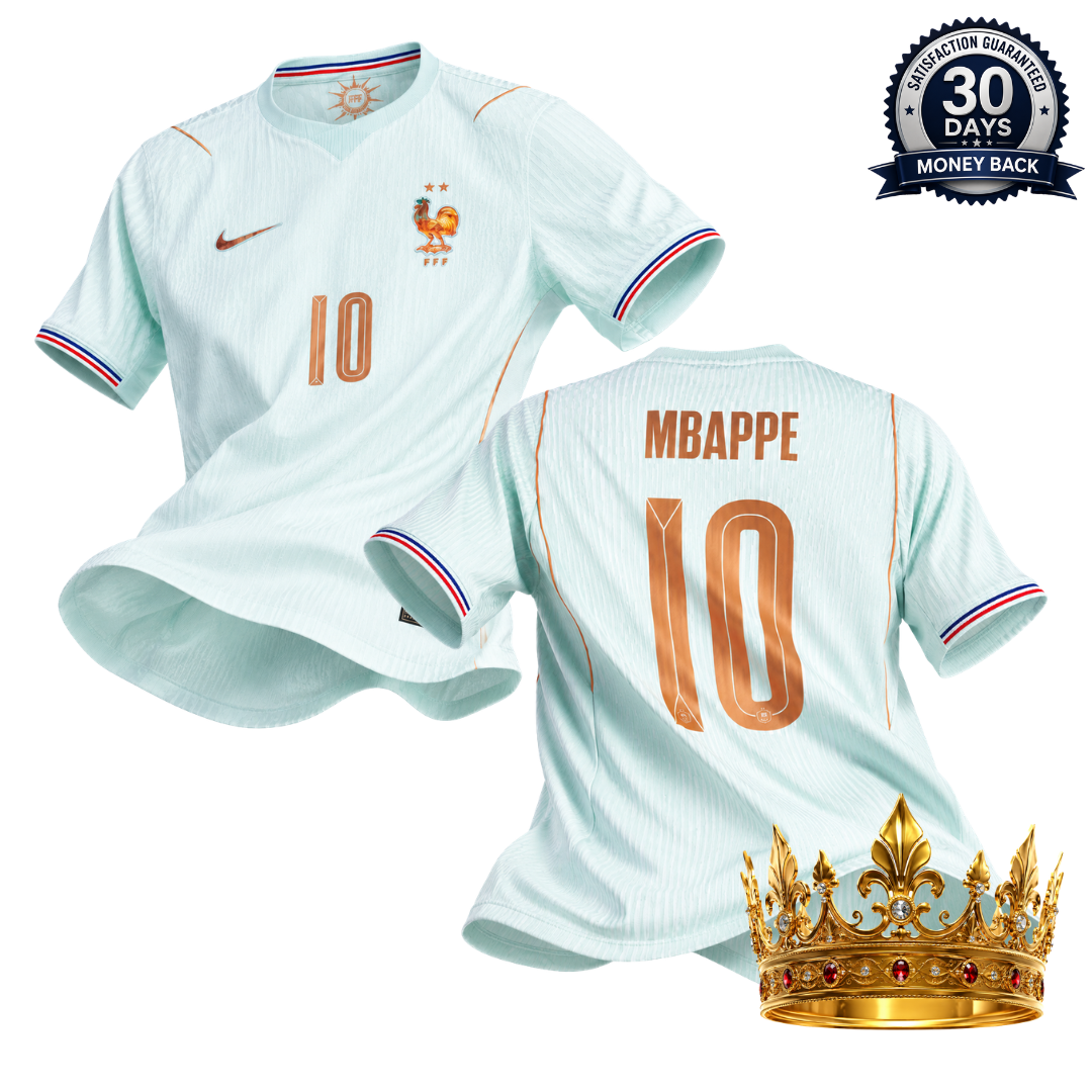 France Kylian Mbappé #10 2026 Fan Jersey - Away (Player Version)