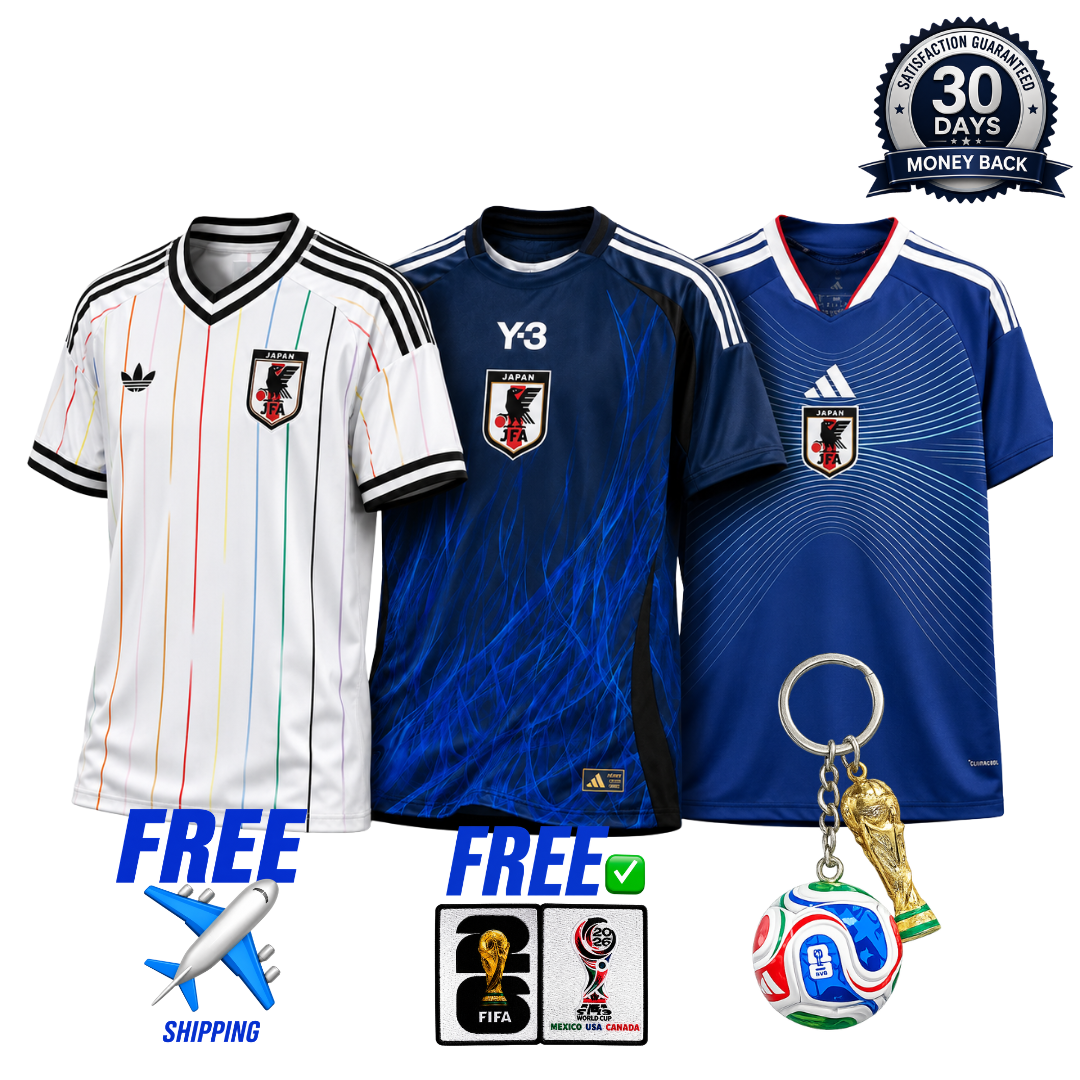 Japan 2026 World Cup 3-Shirt Kit