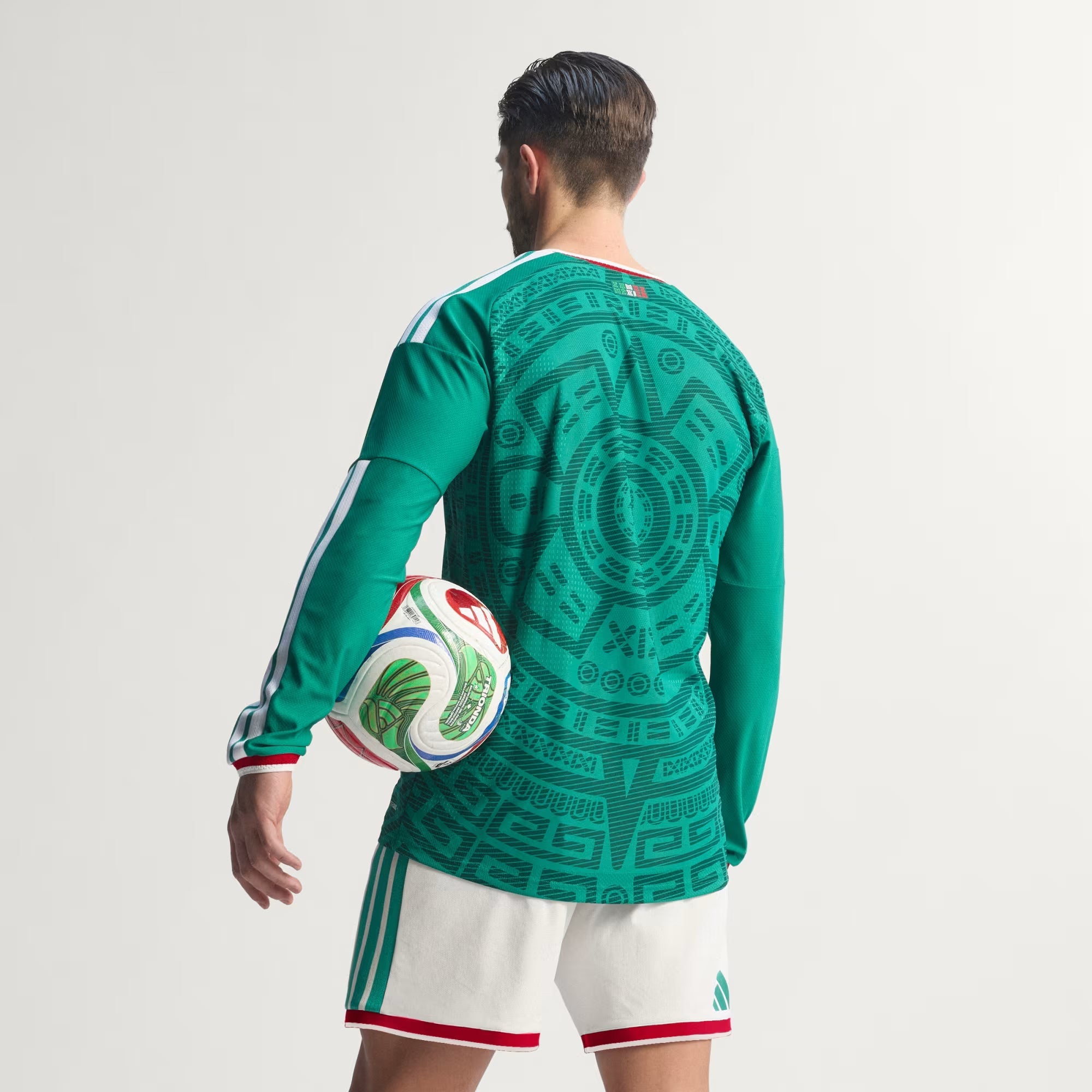 Mexico Home Long Sleeve Shirt 2026 World Cup (Player Version)