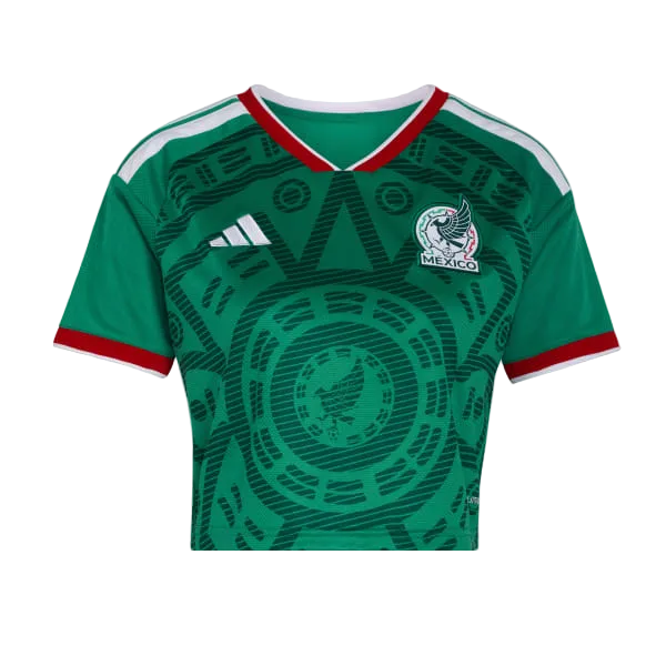 Mexico Home Cropped Jersey Women’s Home World Cup 2026