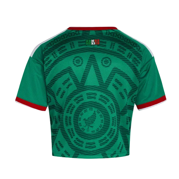 Mexico Home Cropped Jersey Women’s Home World Cup 2026
