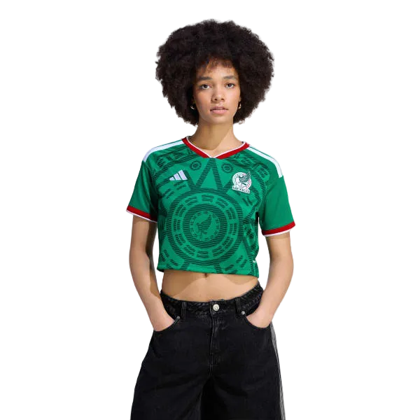 Mexico Home Cropped Jersey Women’s Home World Cup 2026