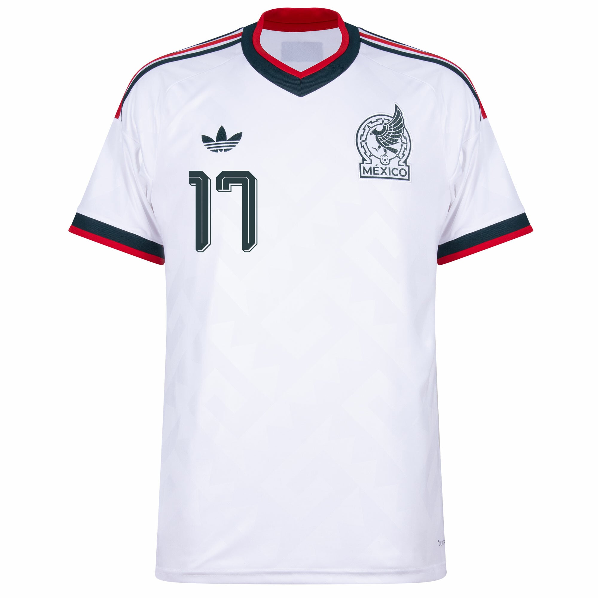Mexico Away Fan Jersey Pineda 17 Shirt 2026-2027 (Official Printing) (Fan Version)