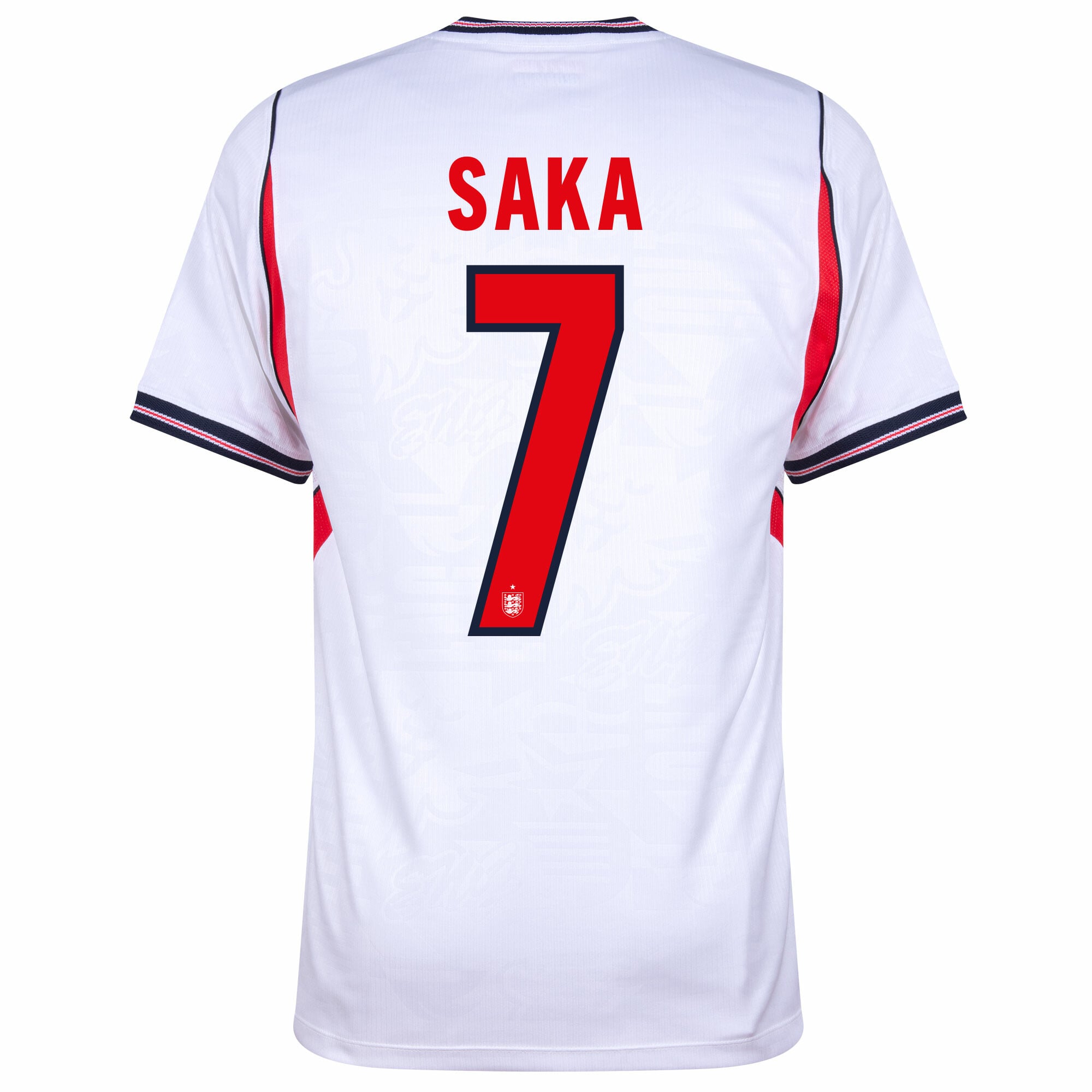 England Home Fan Jersey Saka 7 Shirt 2026-2027 (Official Printing)
