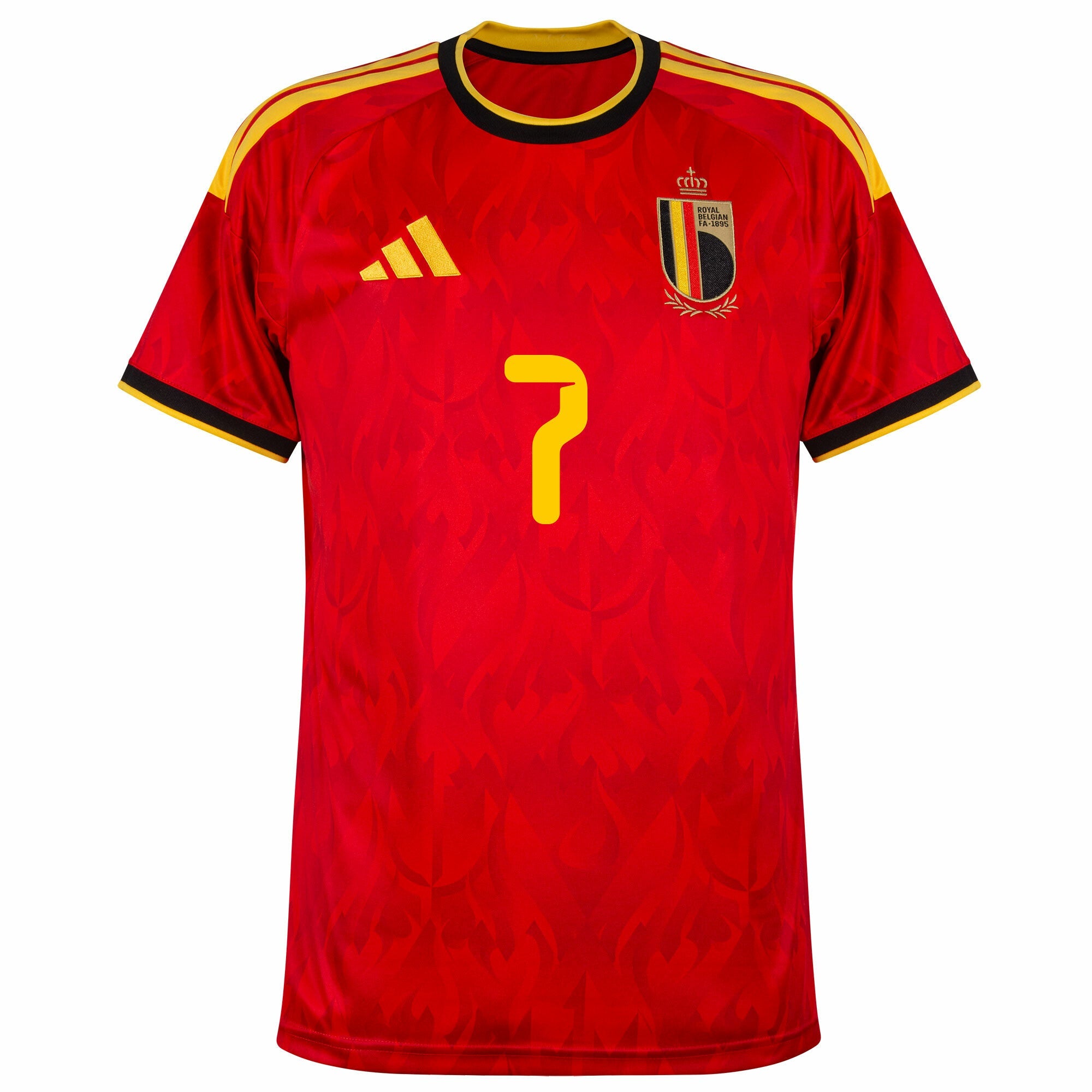Belgium Home De Bruyne 7 Jersey 2026-2027 (Official Printing) (Fan)