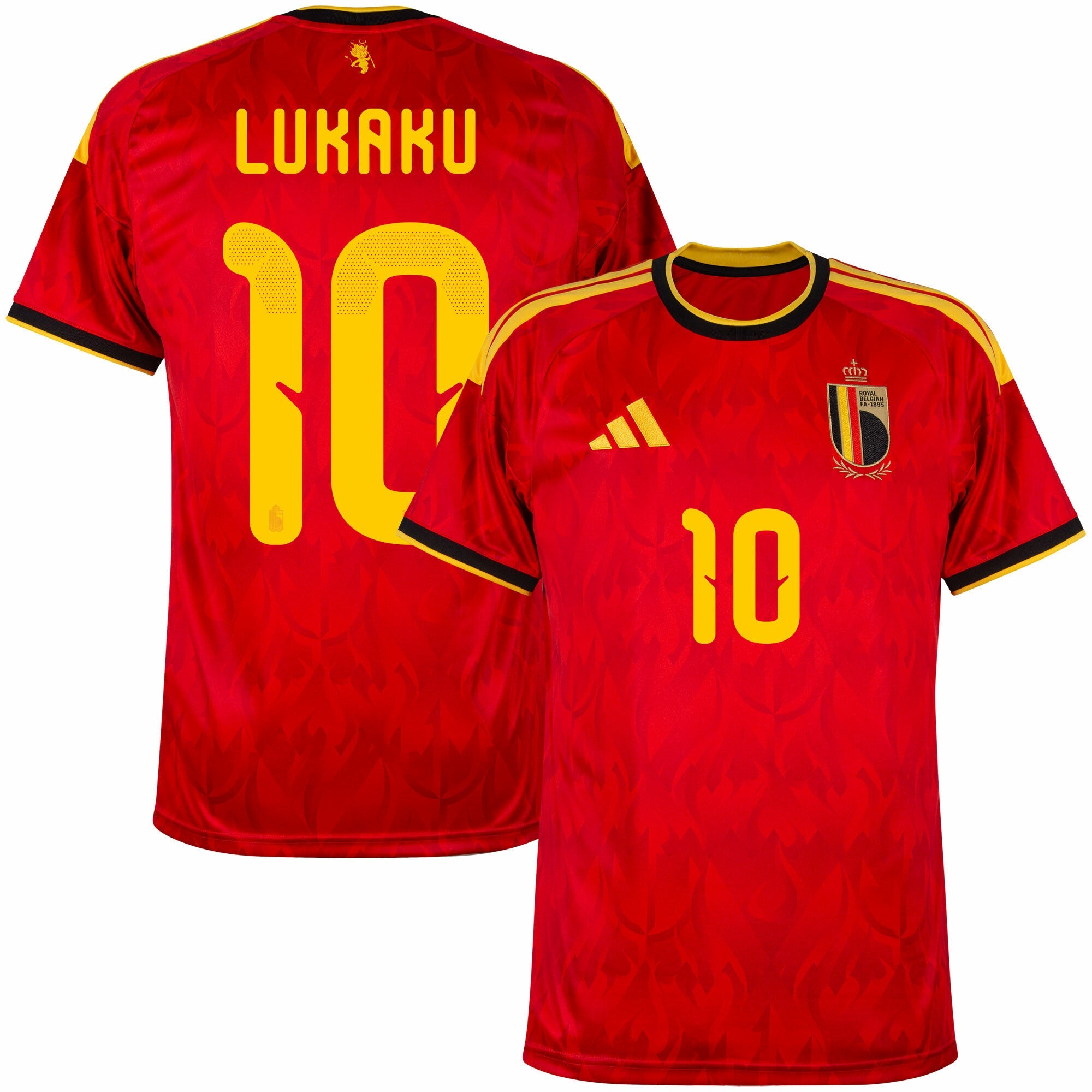 Belgium Home Lukaku 10 Jersey 2026-2027 (Official Printing) (Fan)