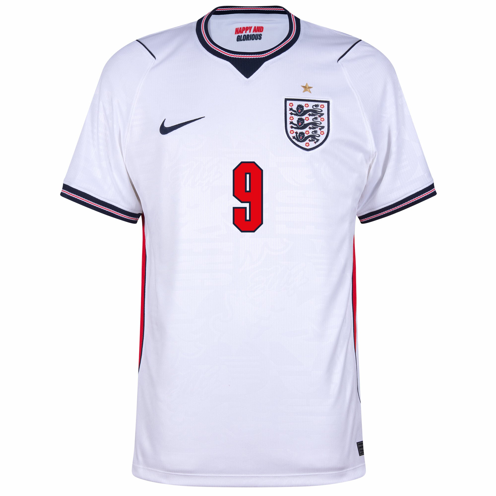 England Jersey Home Kane 9 Shirt 2026-2027 (Player Version)