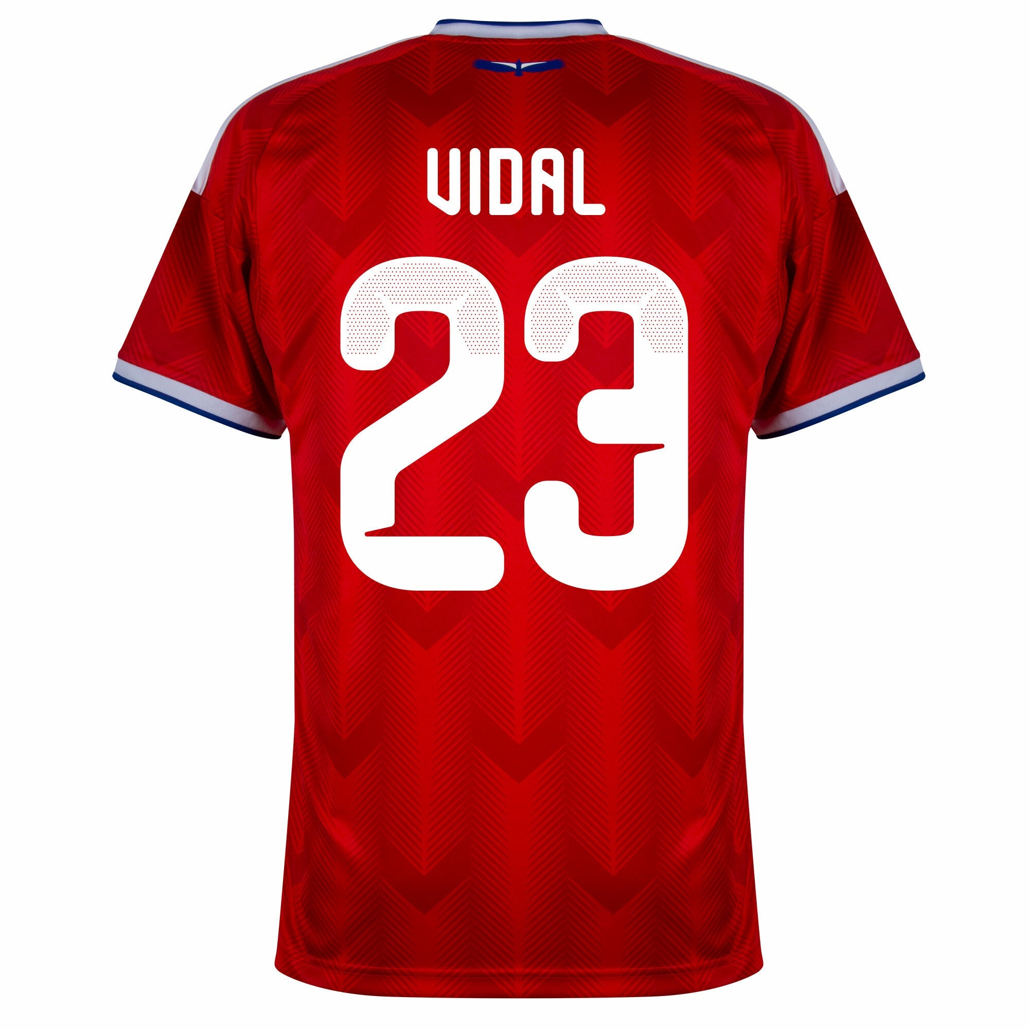 Chile Home Vidal 23 Jersey 2026-2027 (Official Printing)