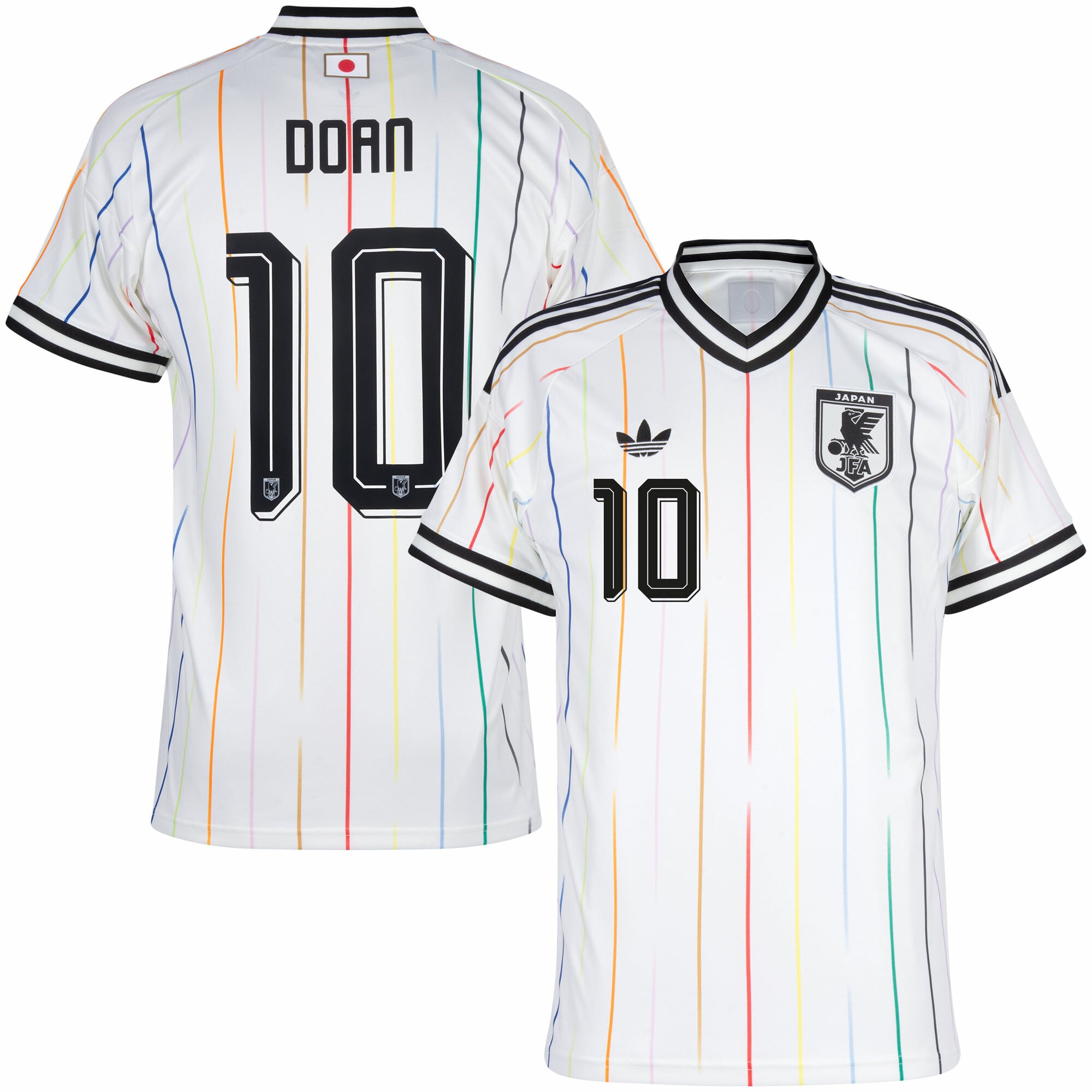 Japan Away Fan Jersey Doan 10 Shirt 2026-2027 (Official Printing) (Fan)