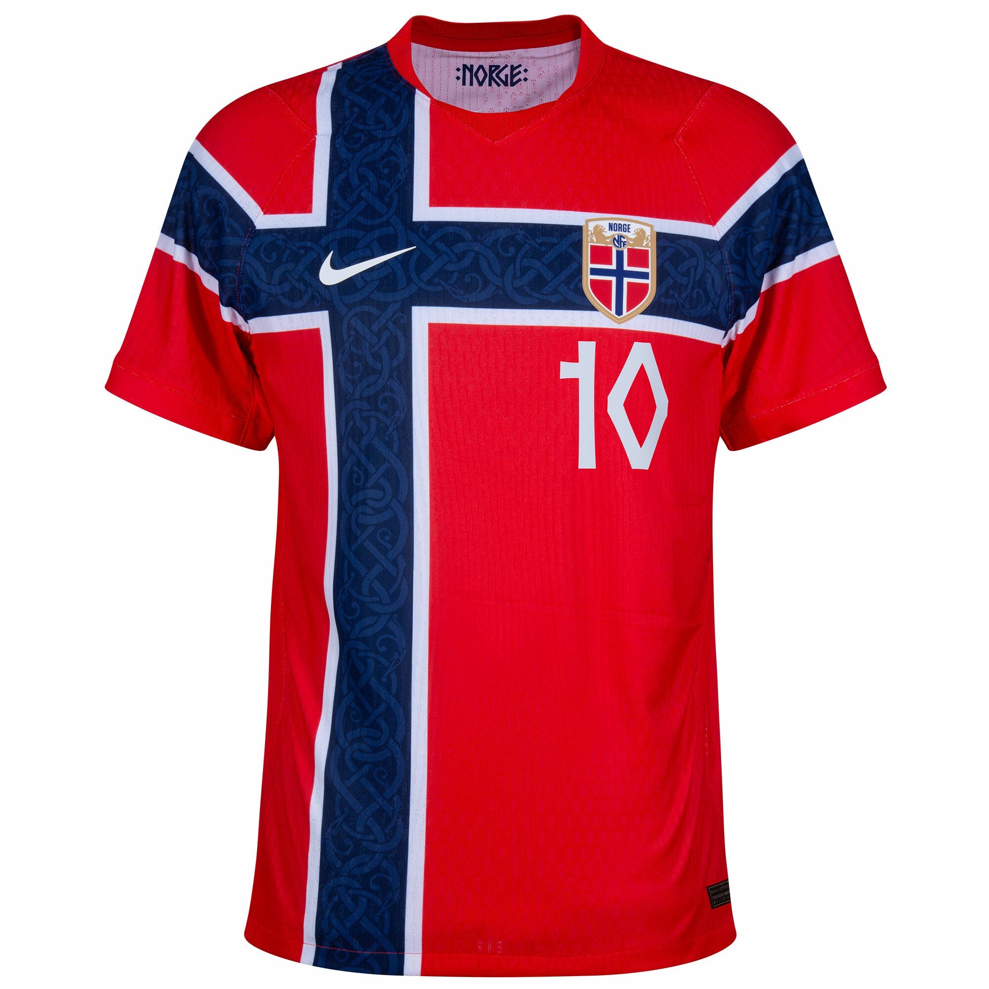 Norway Aero-Fit Match Home Ødegaard 10 Jersey 2026-2027 (Official Printing)