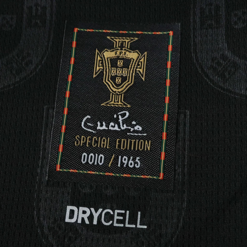Ronaldo #7 Portugal "Black Panther" Long-Sleeve Jersey (Fan Version)