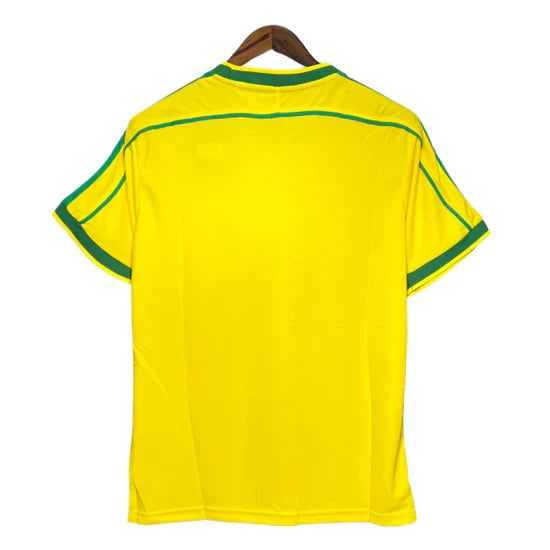 Brazil 1998 Retro Jersey - Yellow