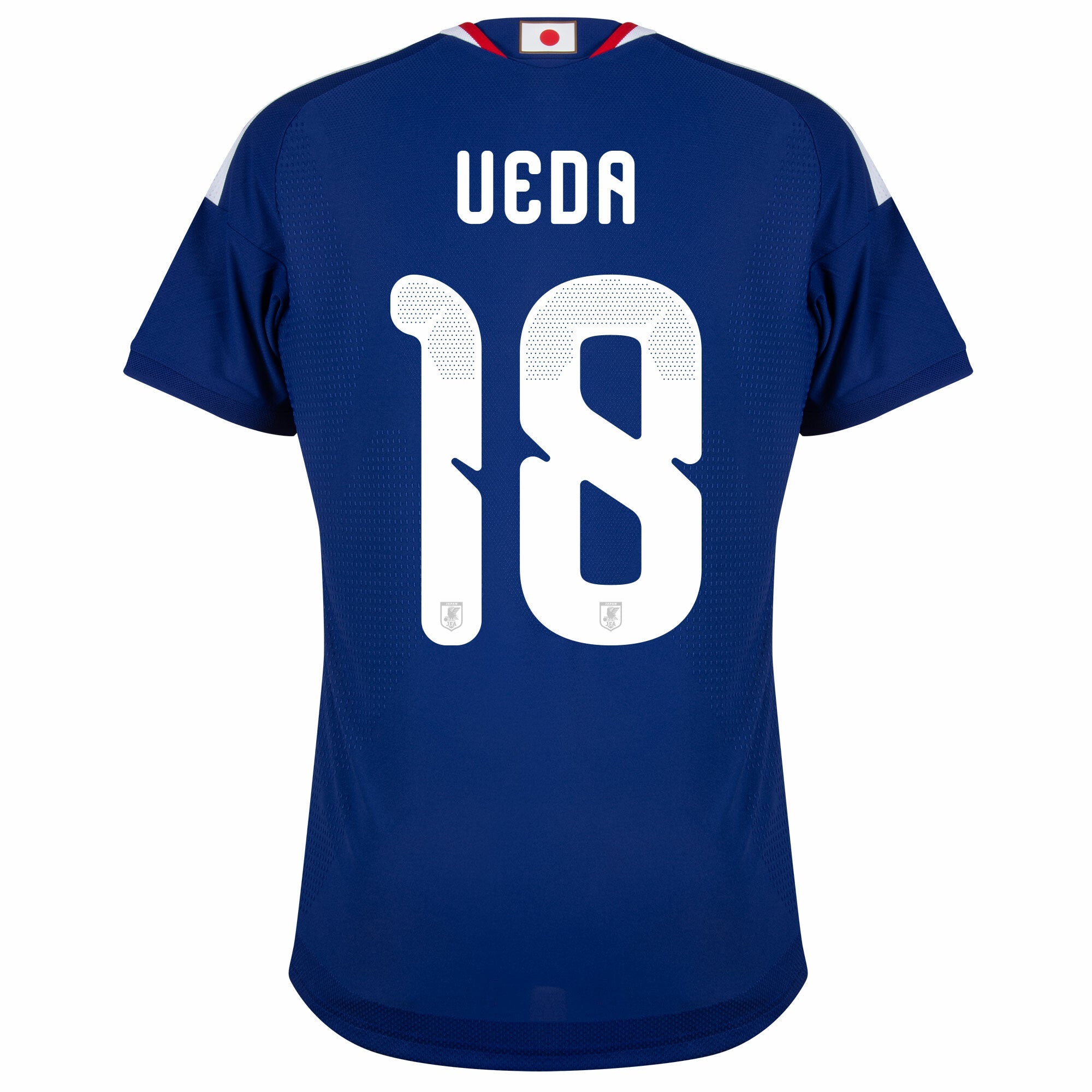 Japan Authentic Home Ueda 18 Jersey 2026-2027 (Official Printing)