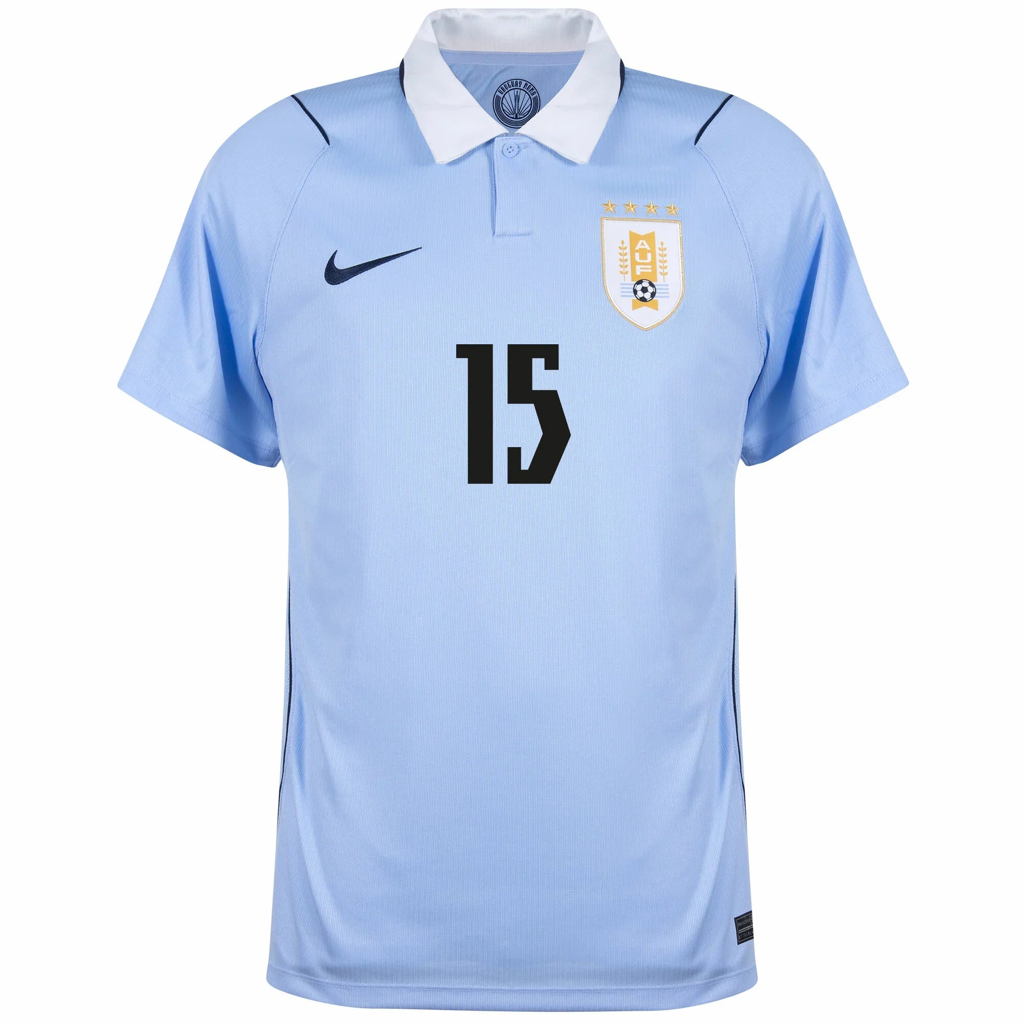 Uruguay Home F. Valverde 15 Jersey 2026-2027 (Fan Style Printing)
